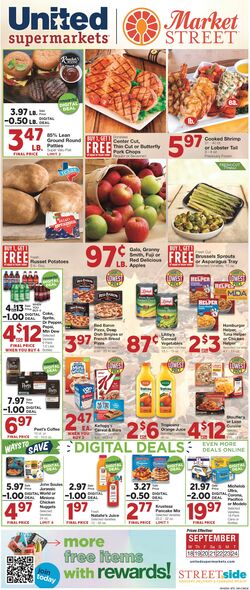 Weekly ad United Supermarkets 06/25/2024 - 07/02/2024