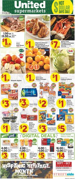 Weekly ad United Supermarkets 09/24/2024 - 10/01/2024