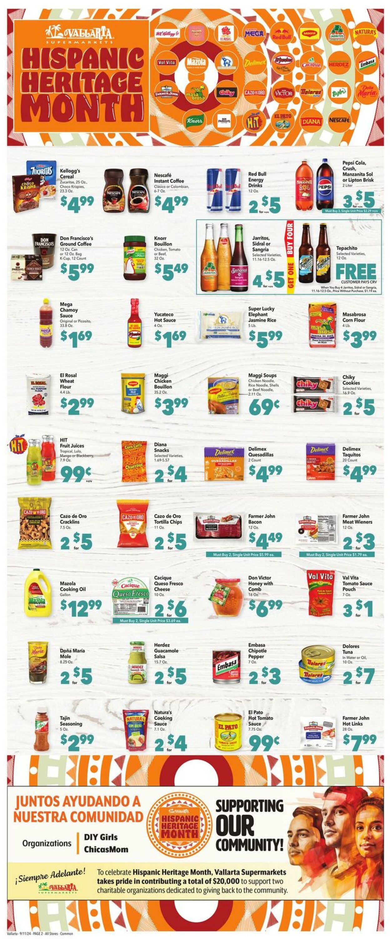 Weekly ad Vallarta 09/11/2024 - 09/17/2024