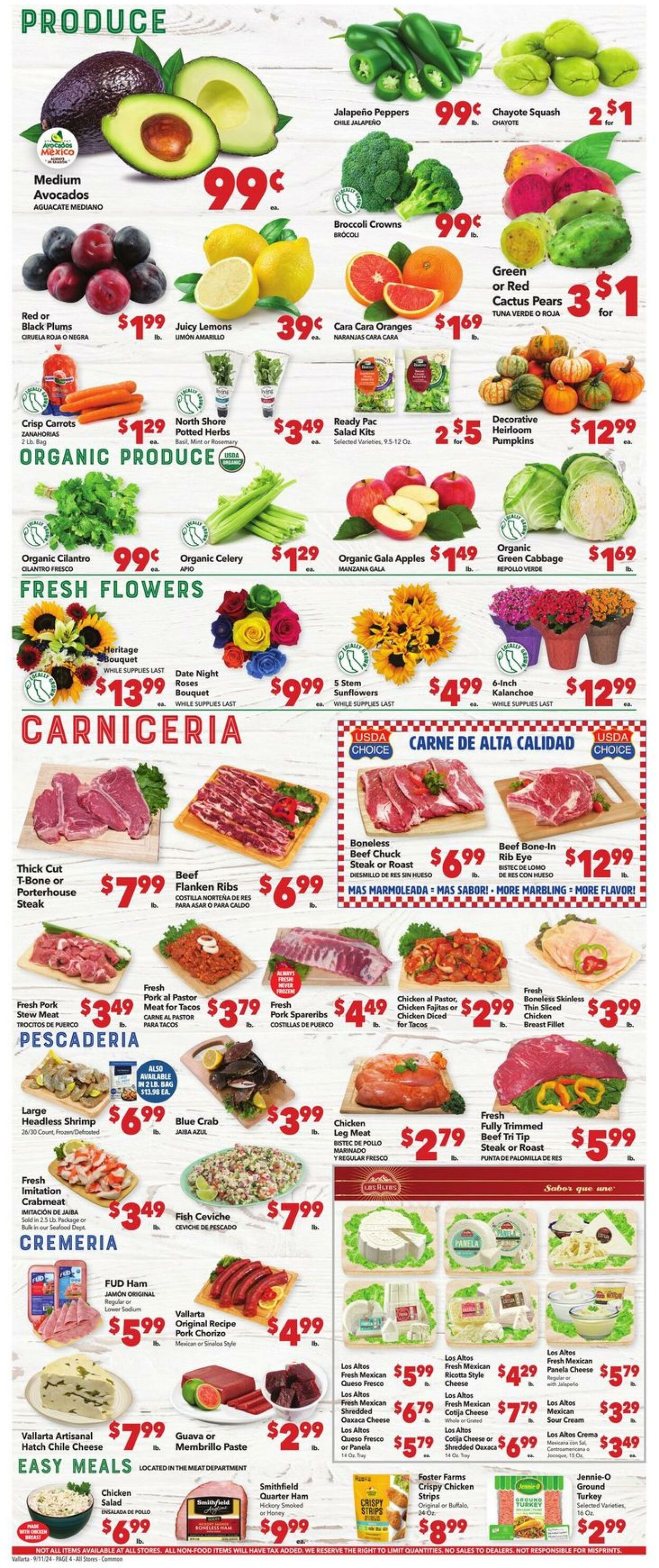 Weekly ad Vallarta 09/11/2024 - 09/17/2024