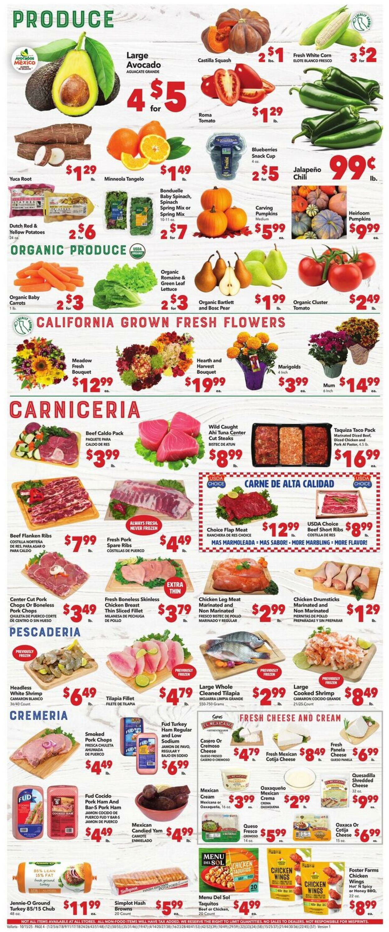 Weekly ad Vallarta 10/15/2025 - 10/22/2025