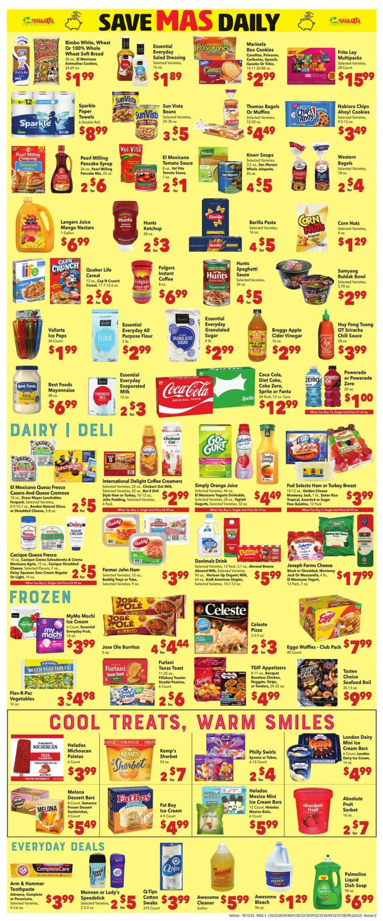Weekly ad Vallarta 10/15/2025 - 10/22/2025