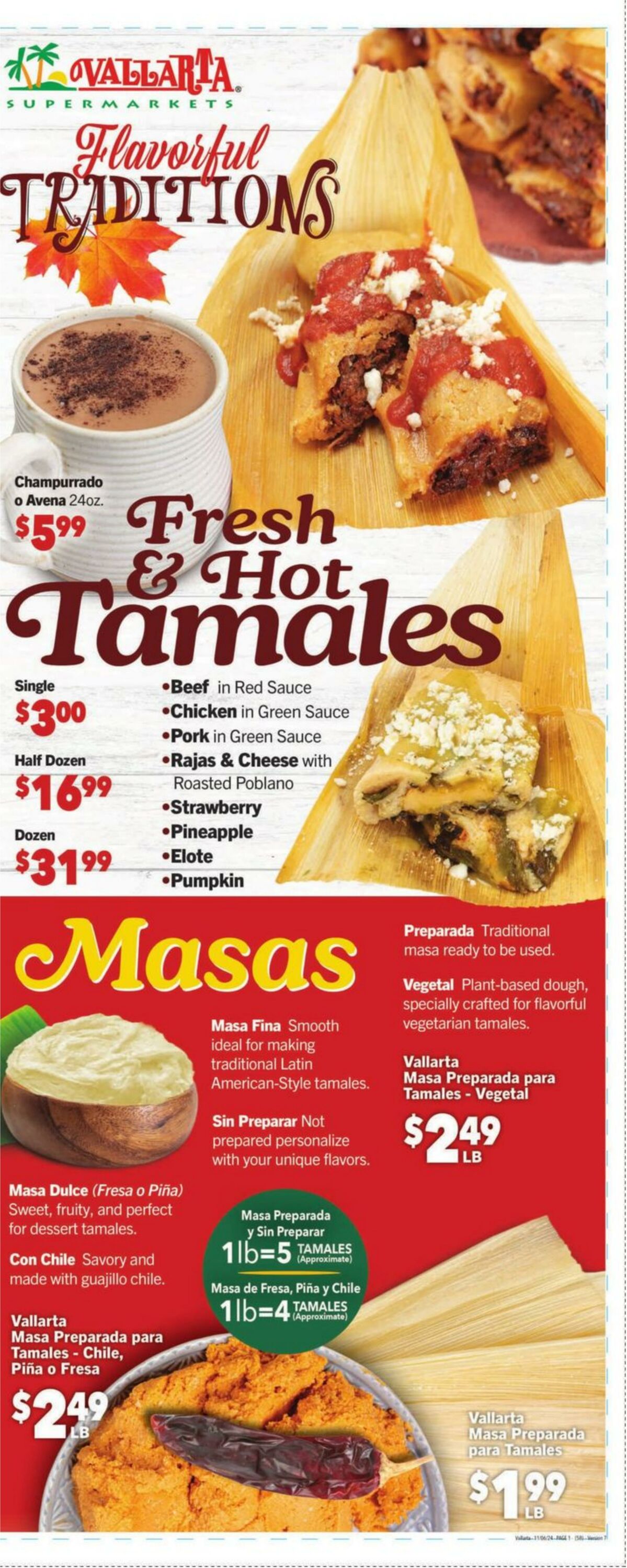 Weekly ad Vallarta 11/07/2024 - 11/12/2024