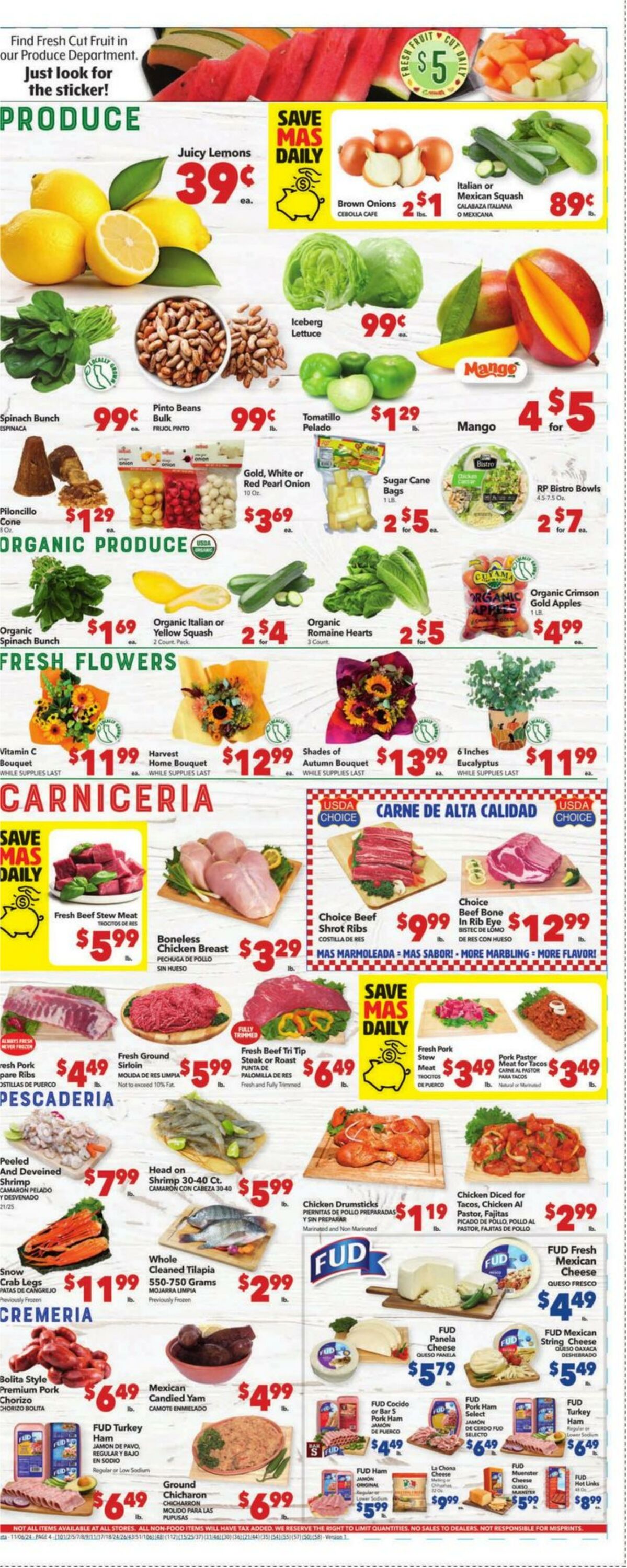 Weekly ad Vallarta 11/07/2024 - 11/12/2024