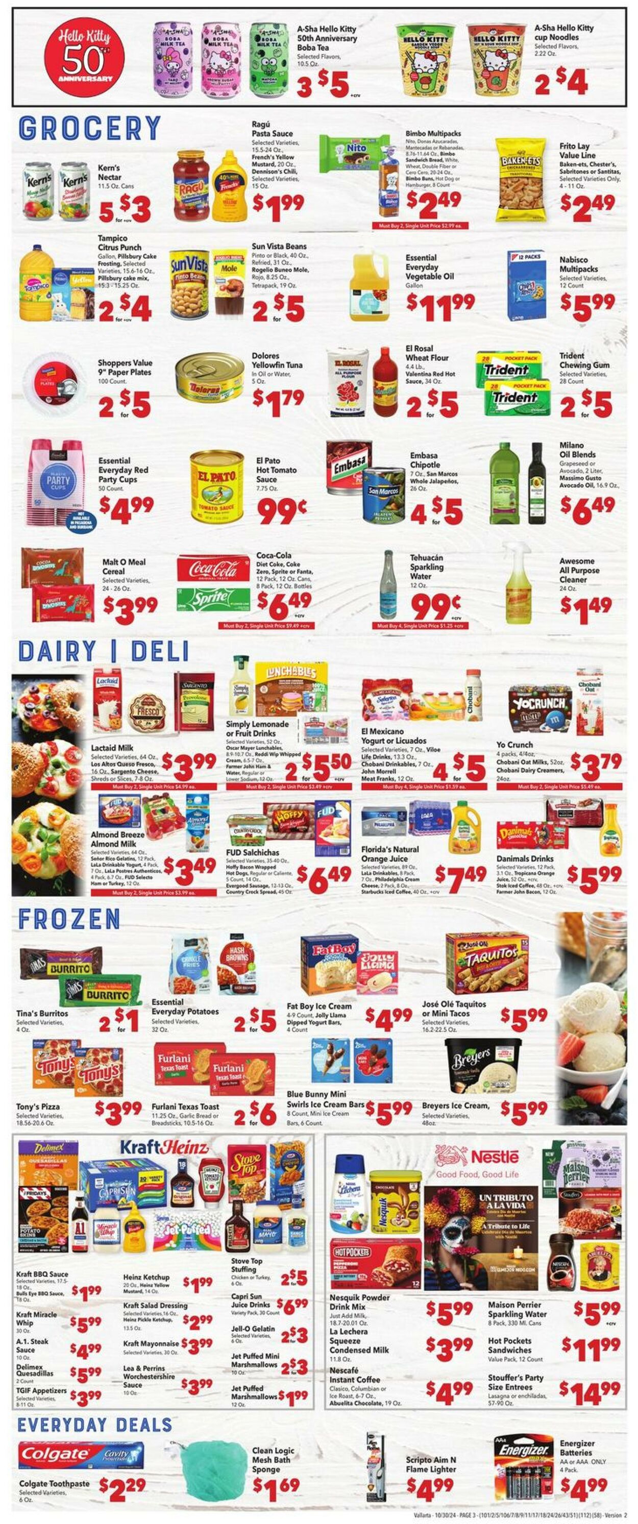 Weekly ad Vallarta 10/30/2024 - 11/05/2024