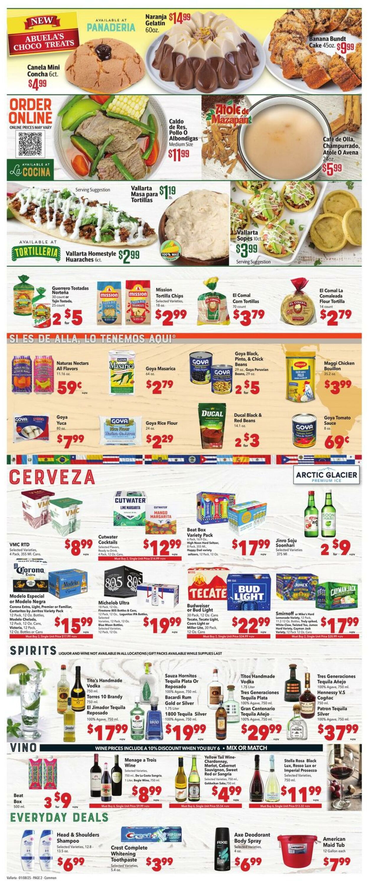 Weekly ad Vallarta 01/08/2025 - 01/14/2025