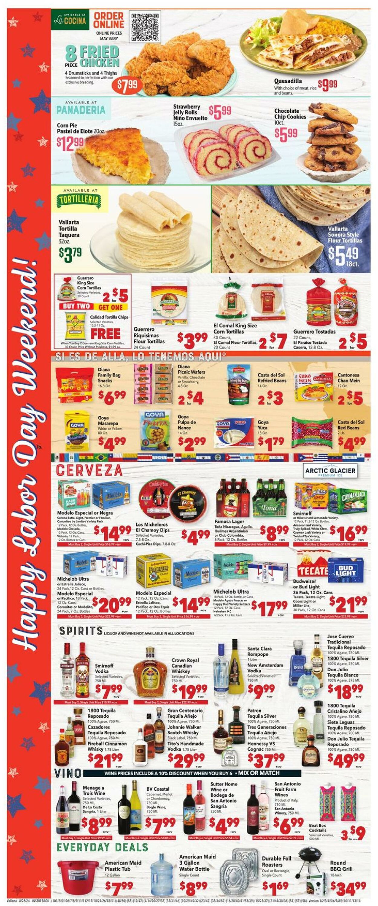 Weekly ad Vallarta 08/28/2024 - 09/03/2024