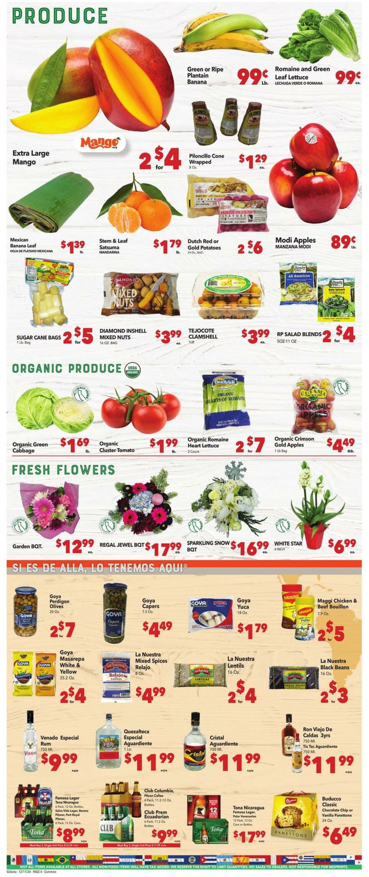 Weekly ad Vallarta 12/11/2024 - 12/17/2024