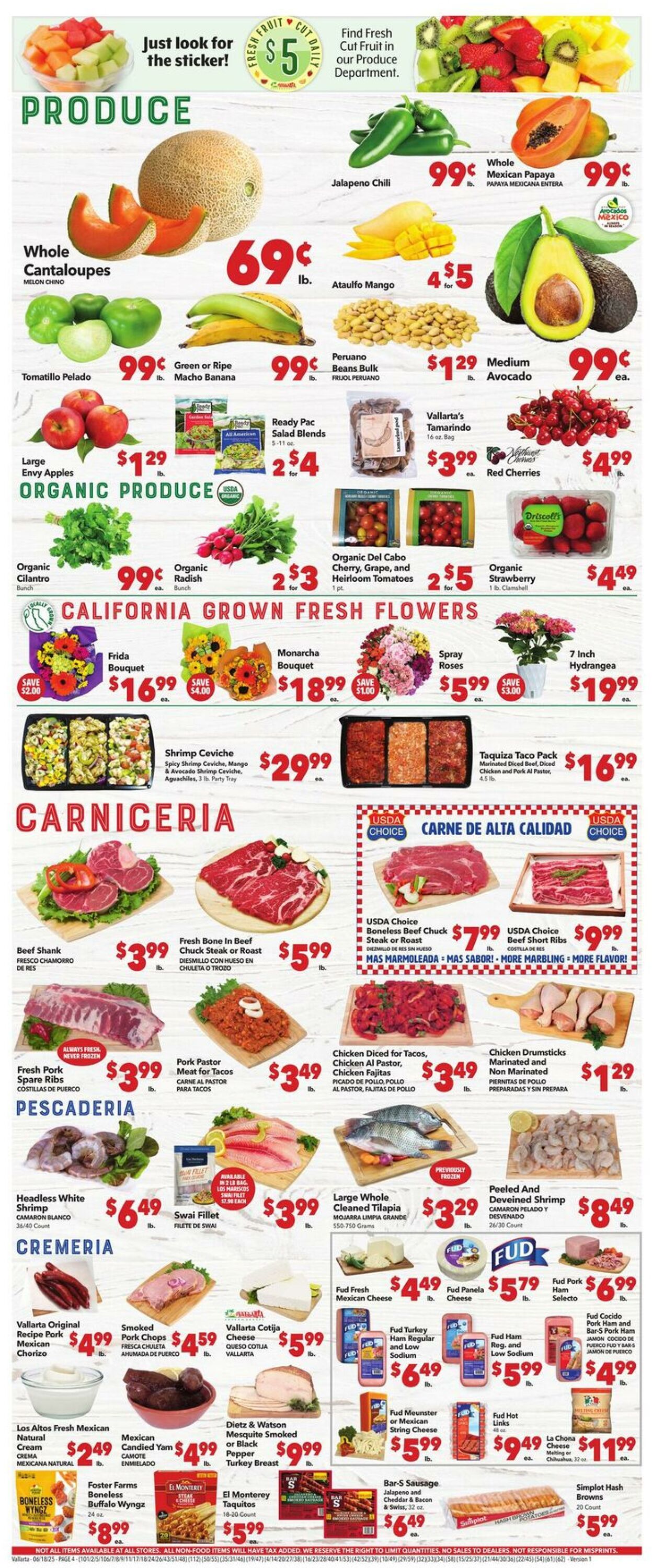 Weekly ad Vallarta 06/18/2025 - 06/24/2025