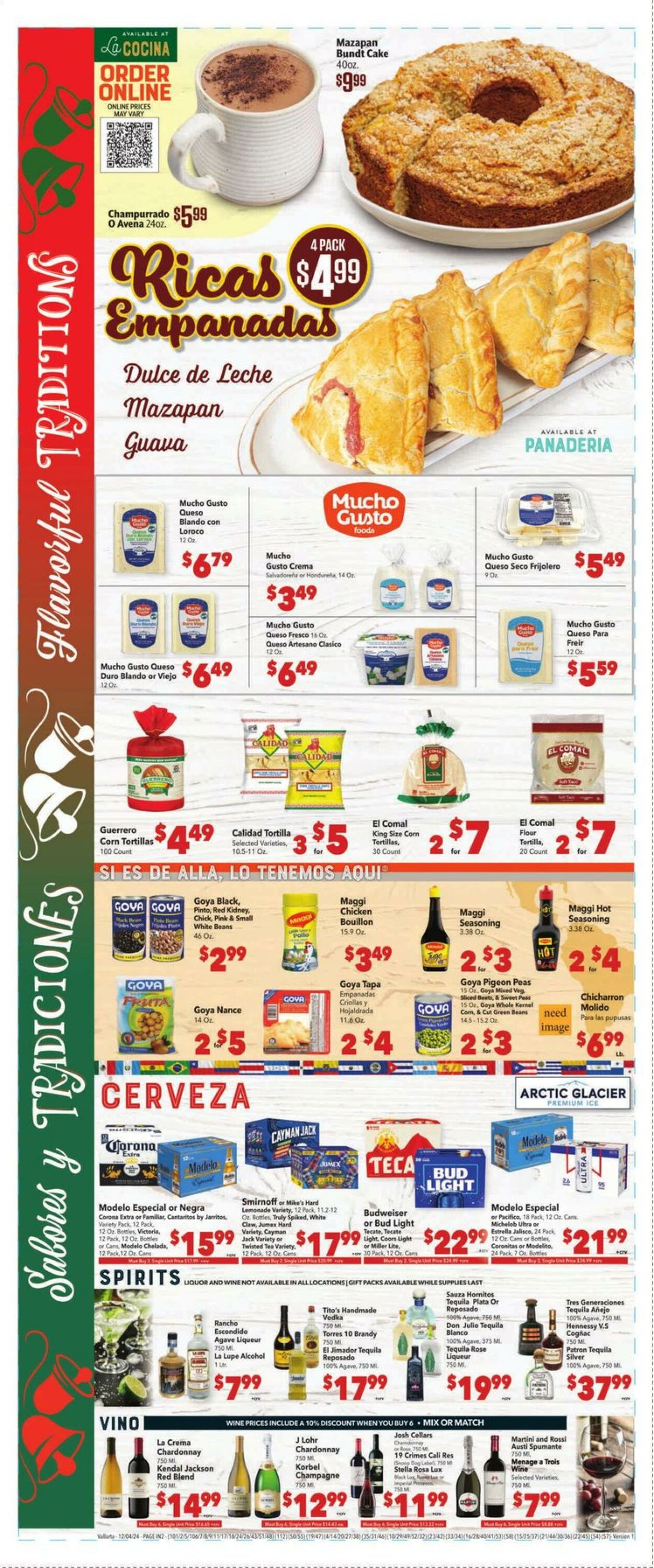 Weekly ad Vallarta 12/04/2024 - 12/10/2024