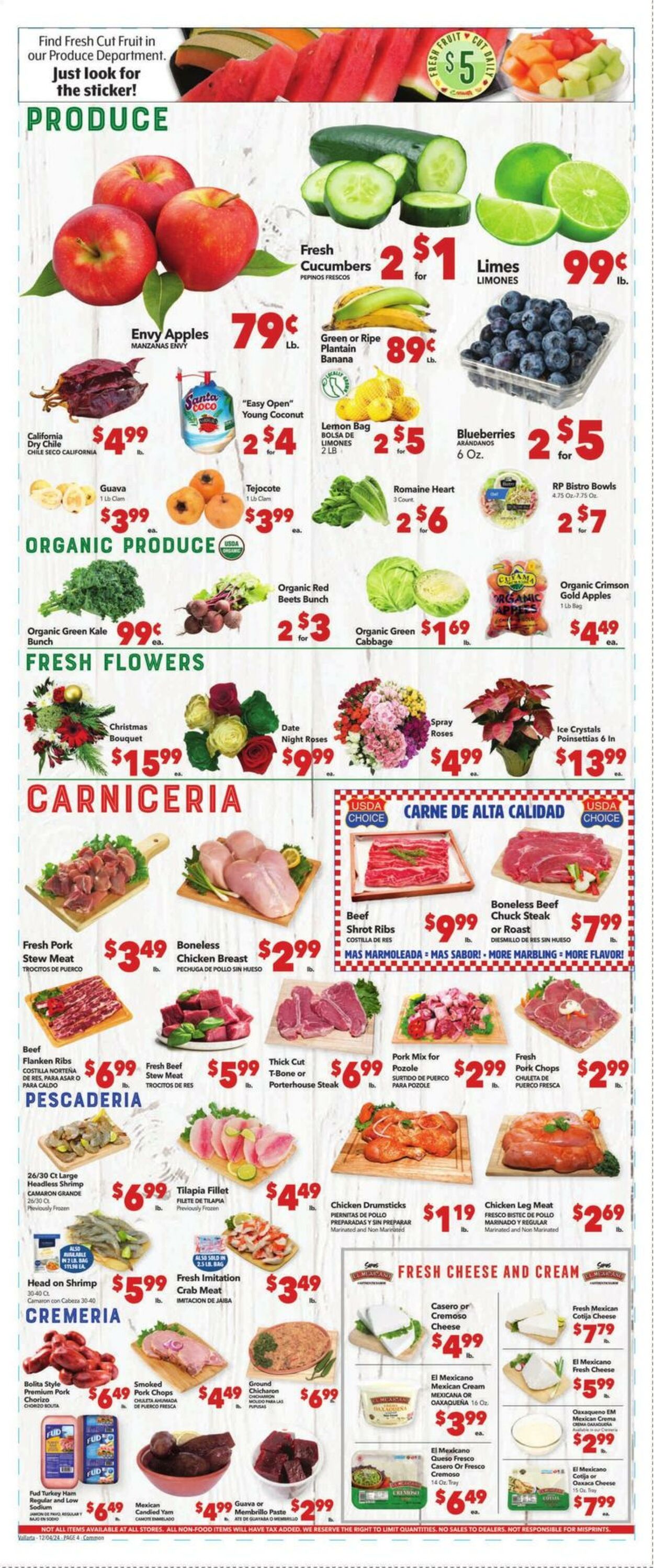 Weekly ad Vallarta 12/04/2024 - 12/10/2024