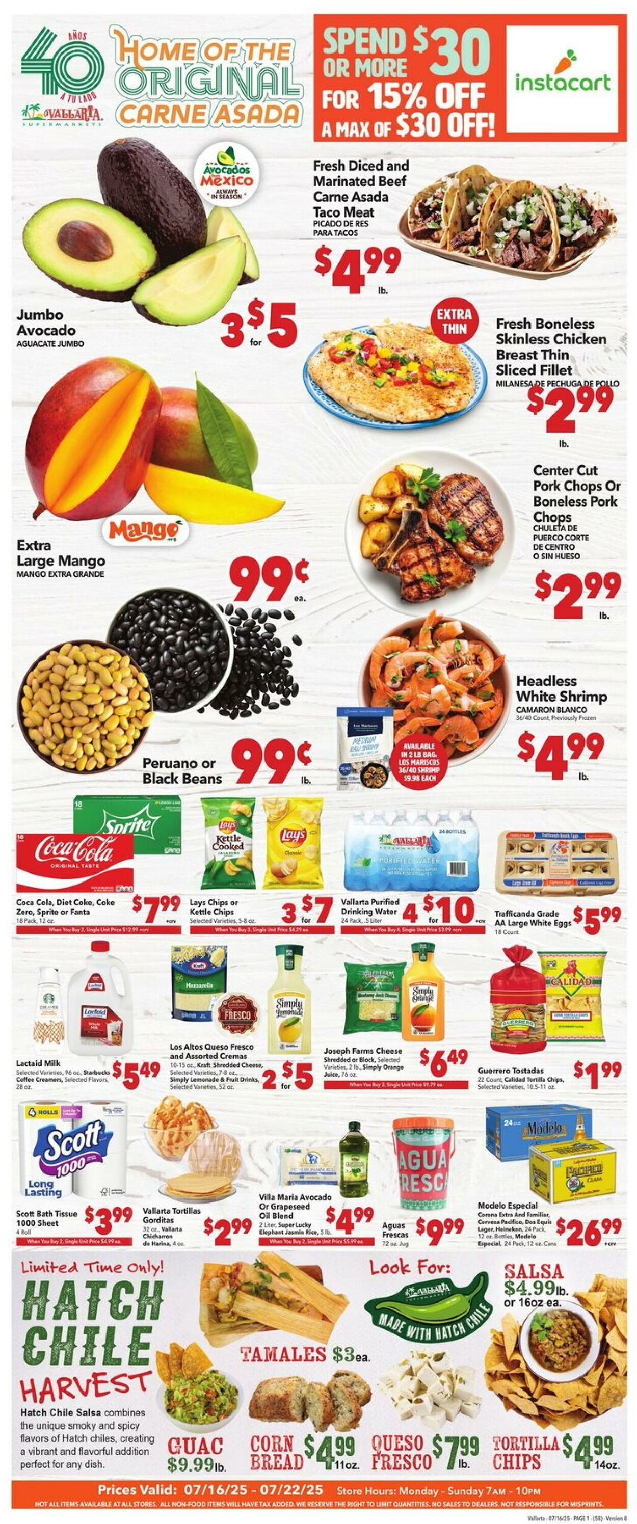 Weekly ad Vallarta 07/16/2025 - 07/22/2025