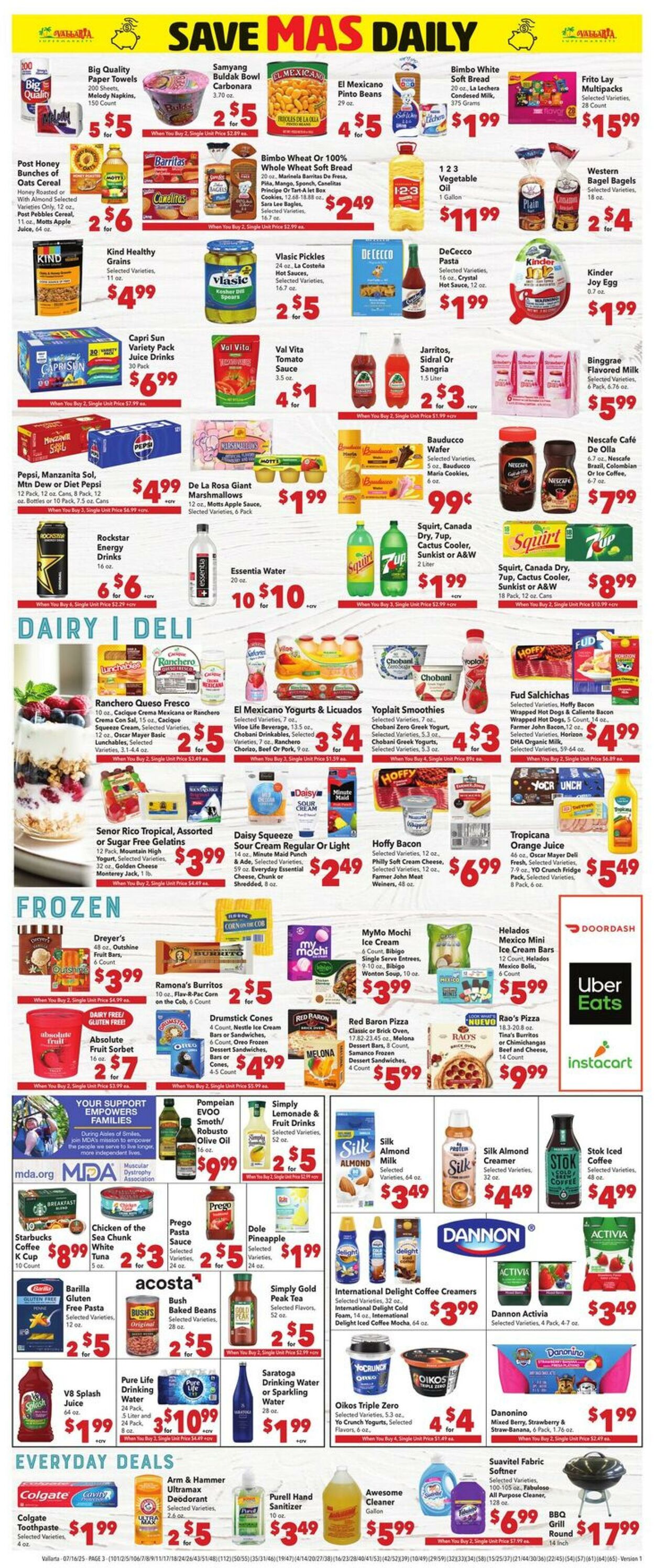 Weekly ad Vallarta 07/16/2025 - 07/22/2025