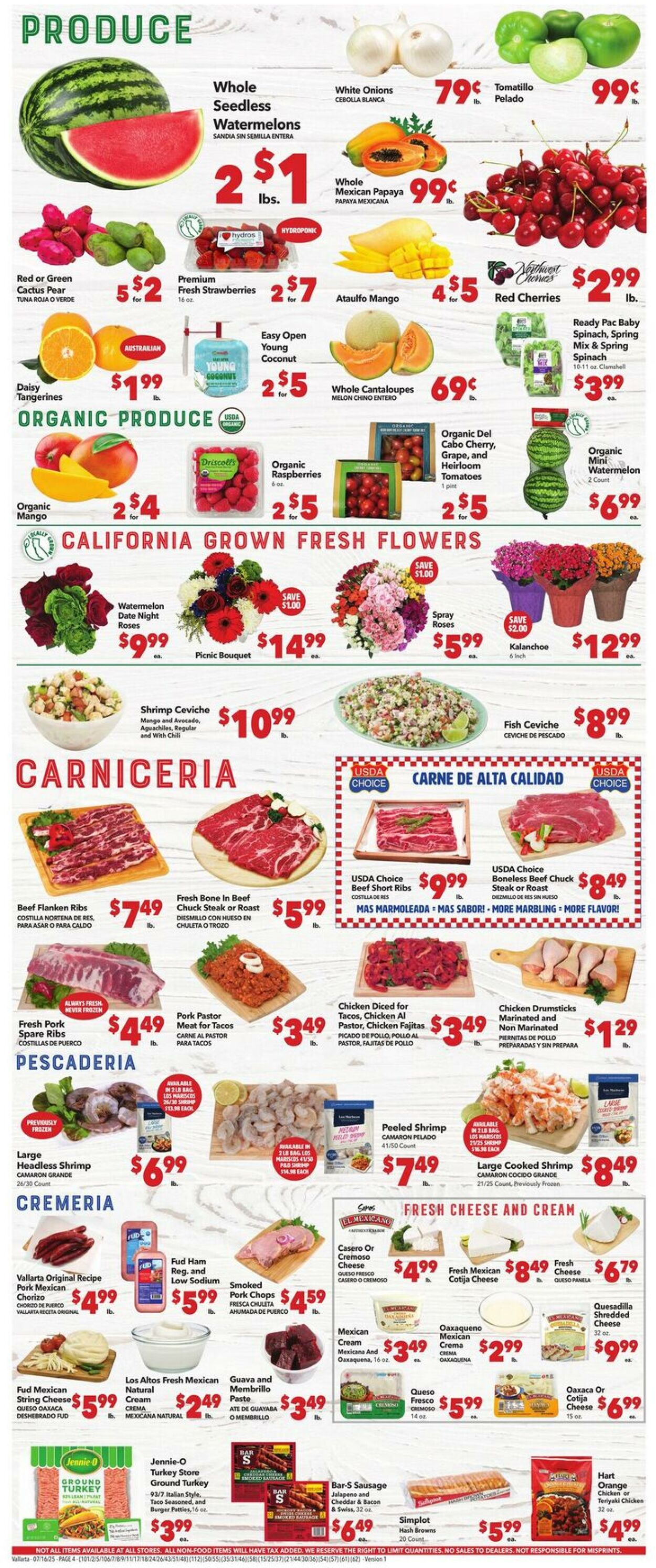 Weekly ad Vallarta 07/16/2025 - 07/22/2025