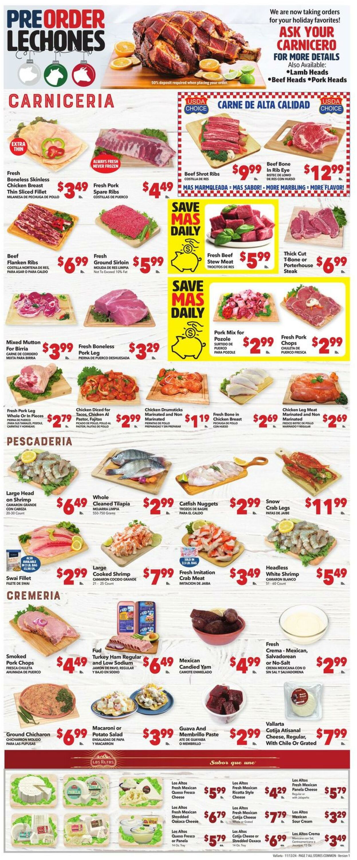 Weekly ad Vallarta 11/13/2024 - 11/19/2024