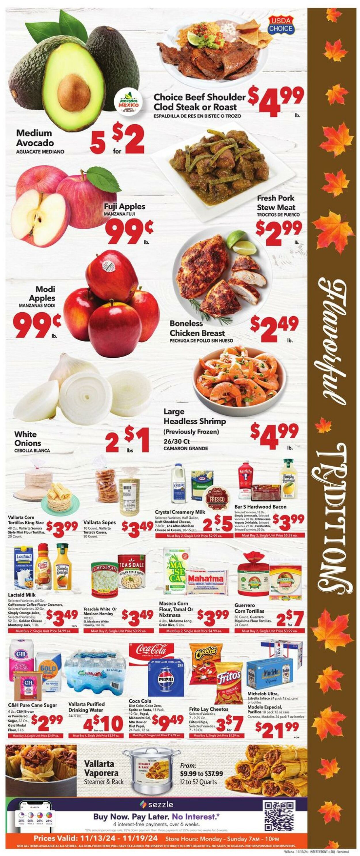 Weekly ad Vallarta 11/13/2024 - 11/19/2024