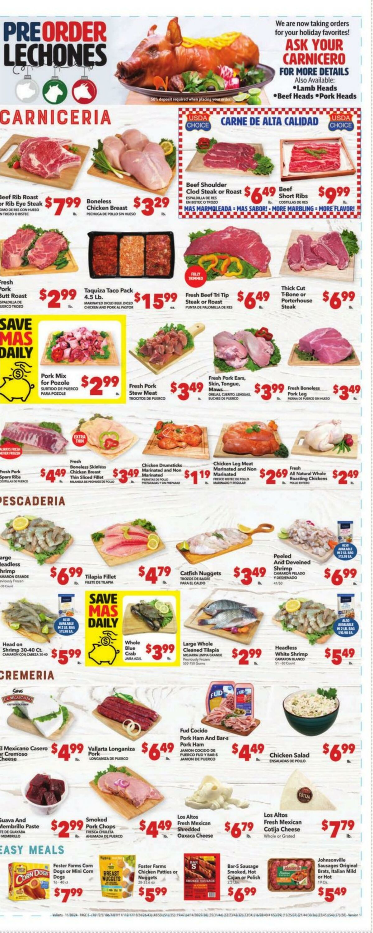 Weekly ad Vallarta 11/21/2024 - 11/26/2024