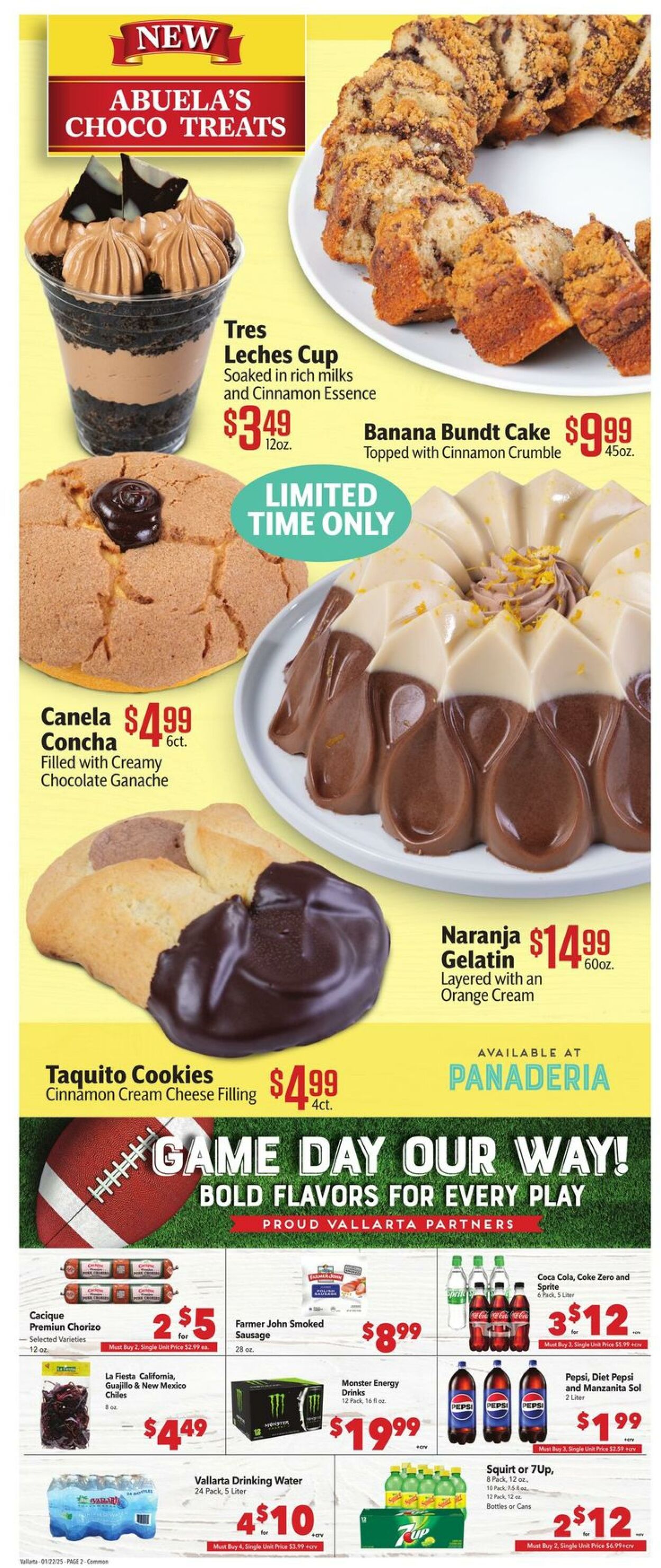 Weekly ad Vallarta 01/22/2025 - 01/28/2025