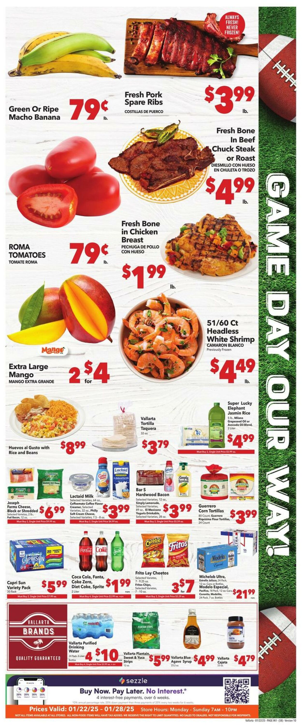 Weekly ad Vallarta 01/22/2025 - 01/28/2025