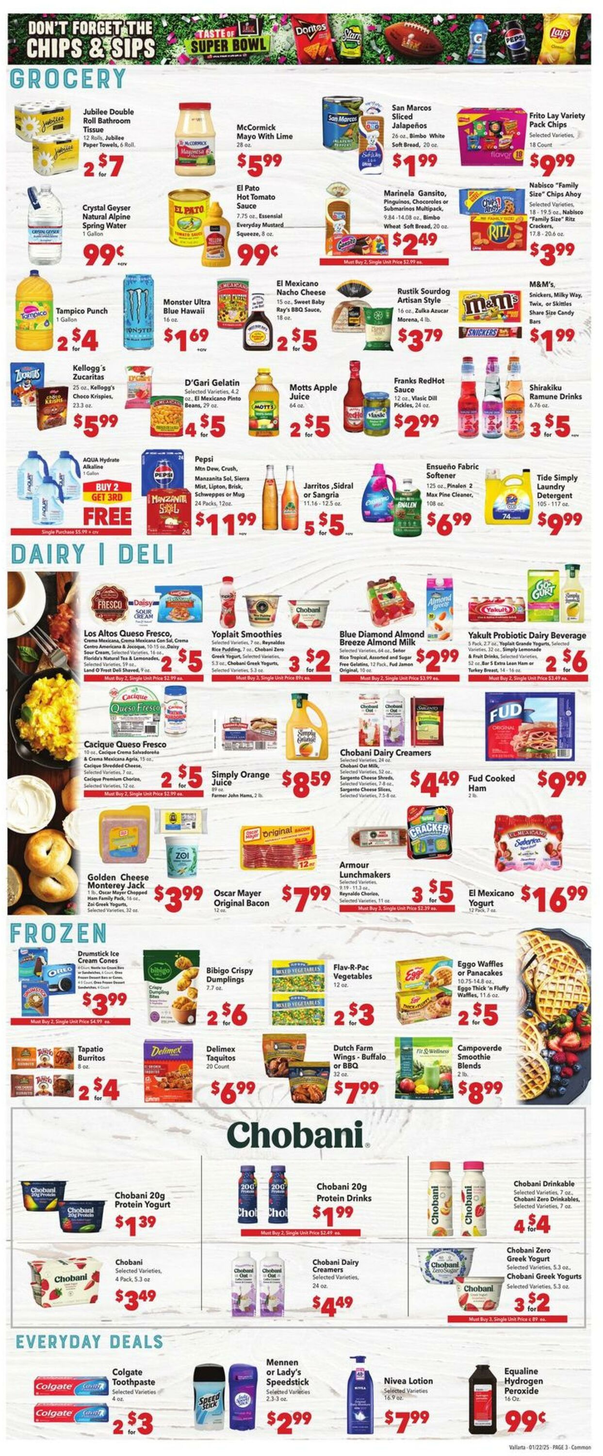 Weekly ad Vallarta 01/22/2025 - 01/28/2025