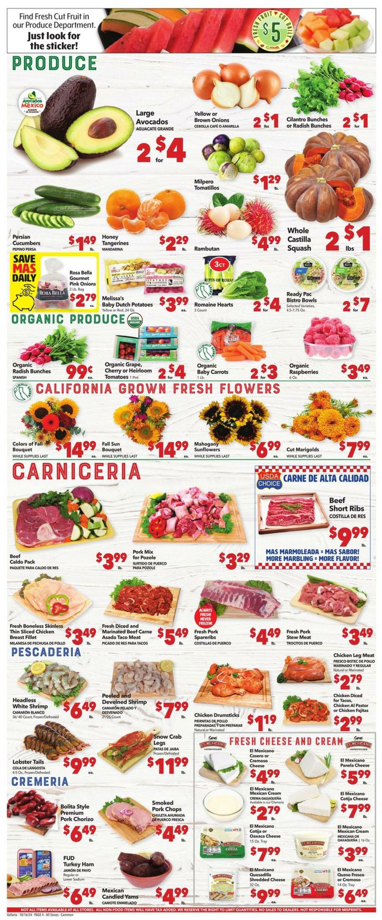 Weekly ad Vallarta 10/16/2024 - 10/22/2024