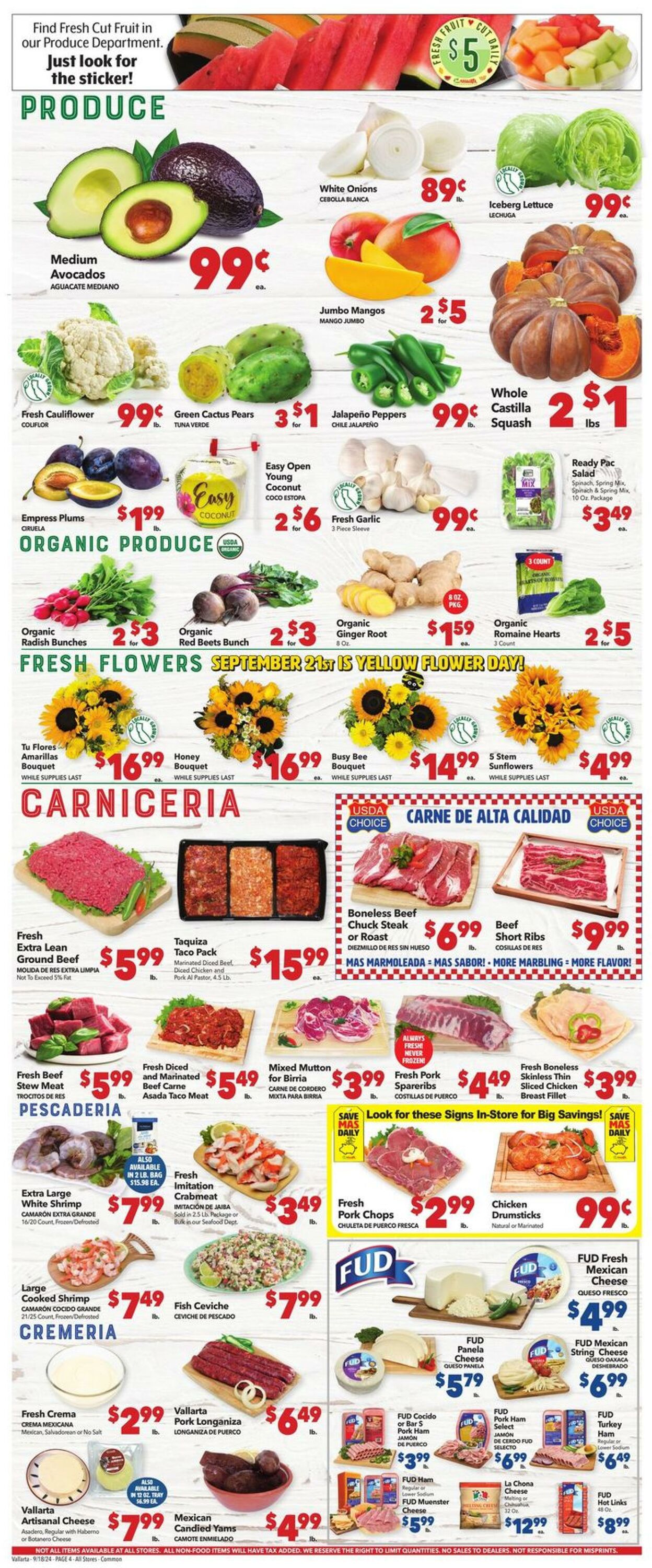 Weekly ad Vallarta 09/18/2024 - 09/24/2024