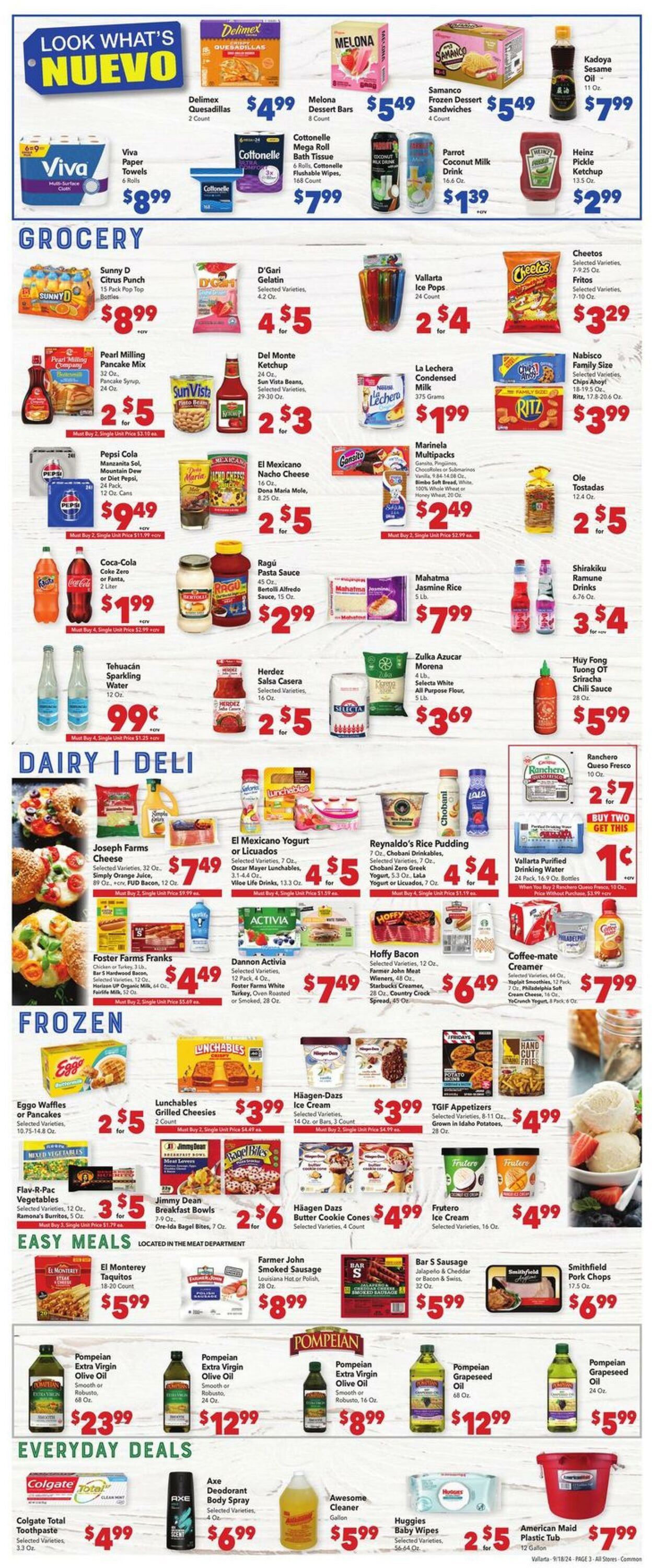 Weekly ad Vallarta 09/18/2024 - 09/24/2024