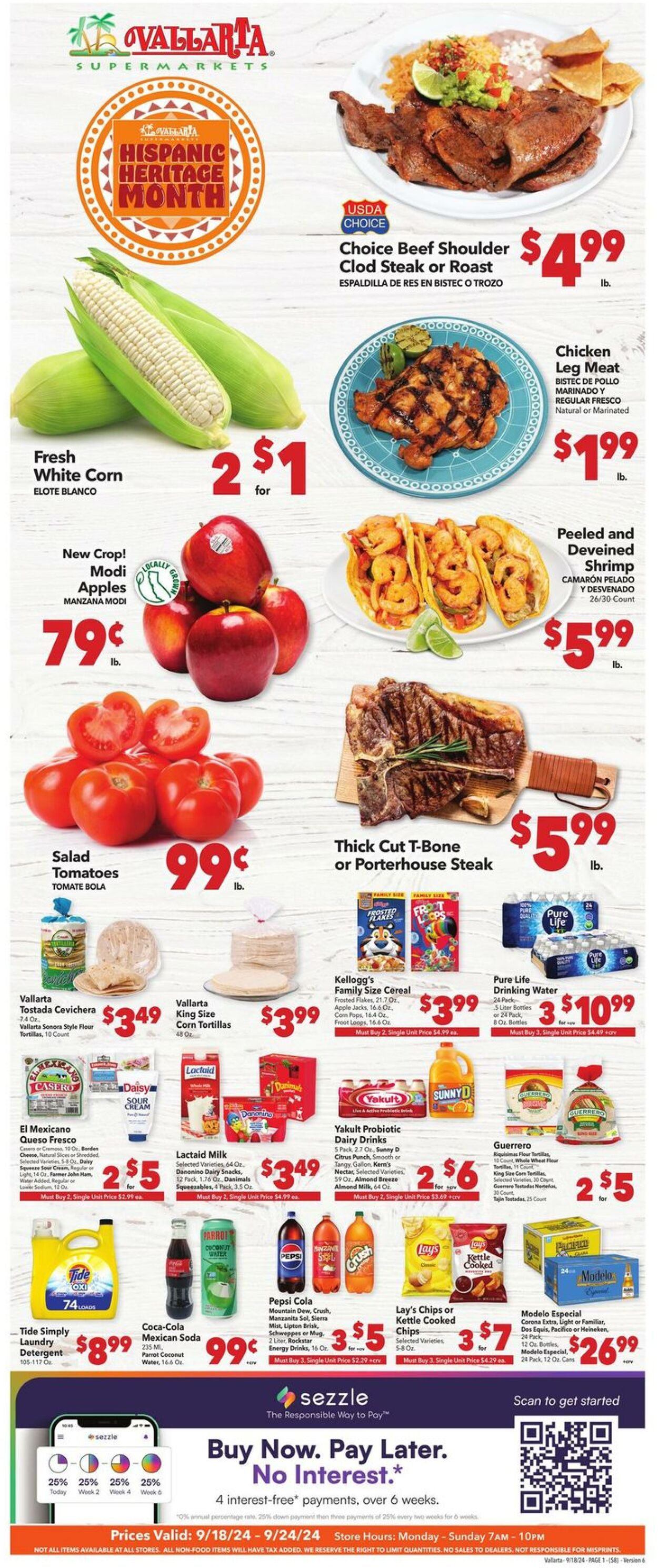 Weekly ad Vallarta 09/18/2024 - 09/24/2024