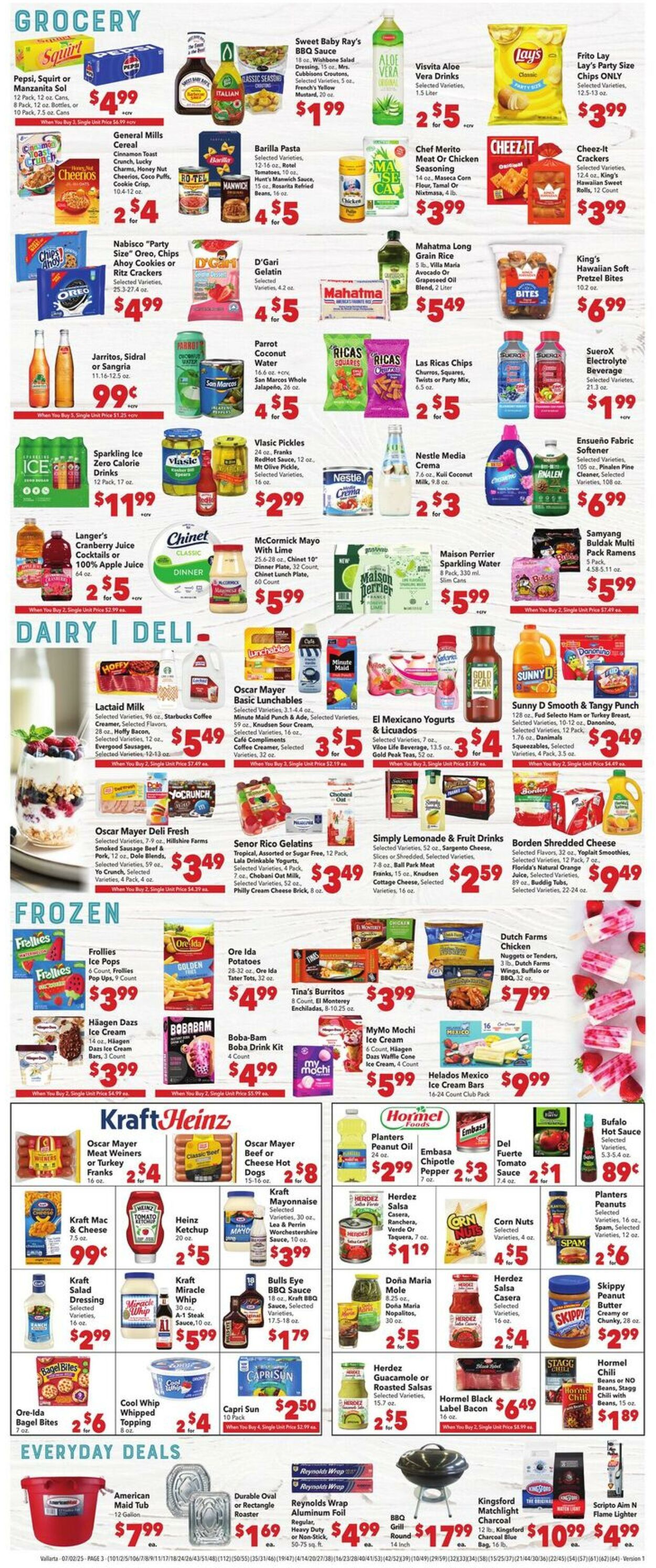 Weekly ad Vallarta 07/02/2025 - 07/08/2025