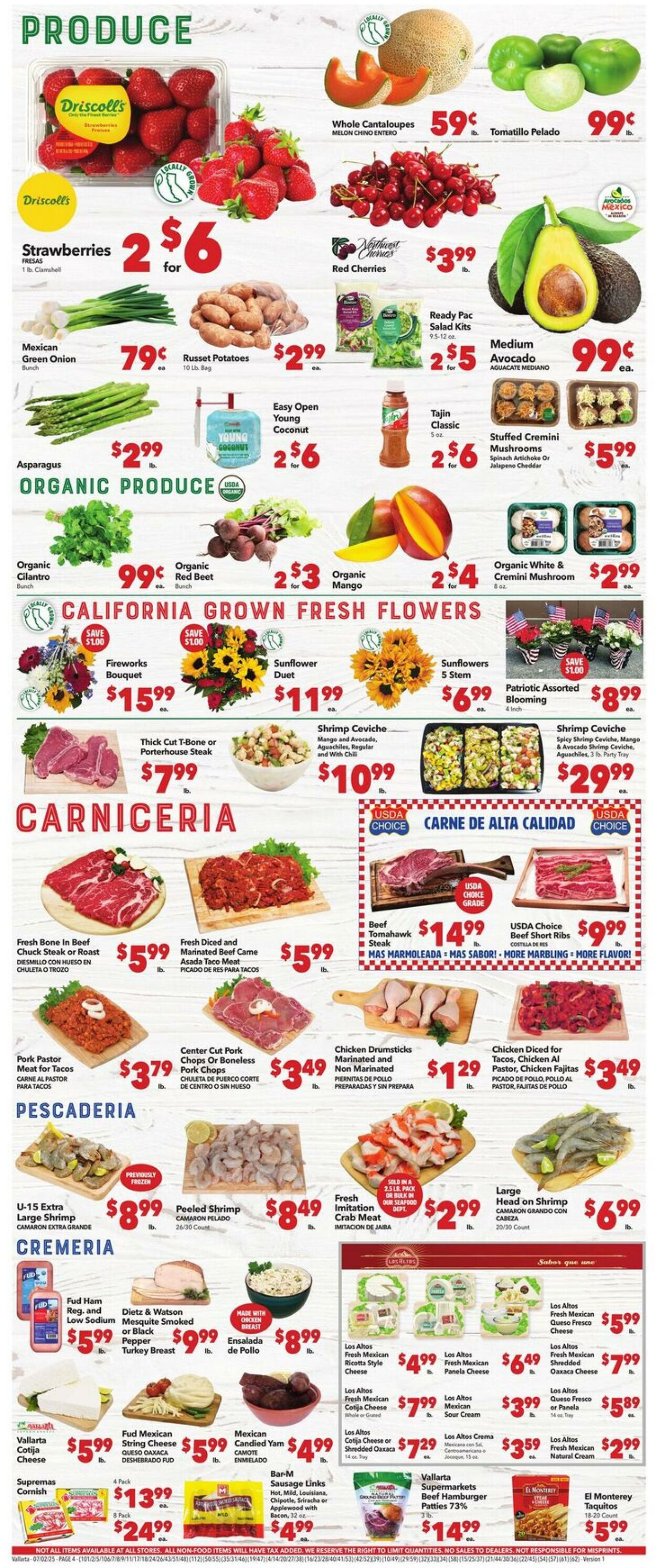 Weekly ad Vallarta 07/02/2025 - 07/08/2025