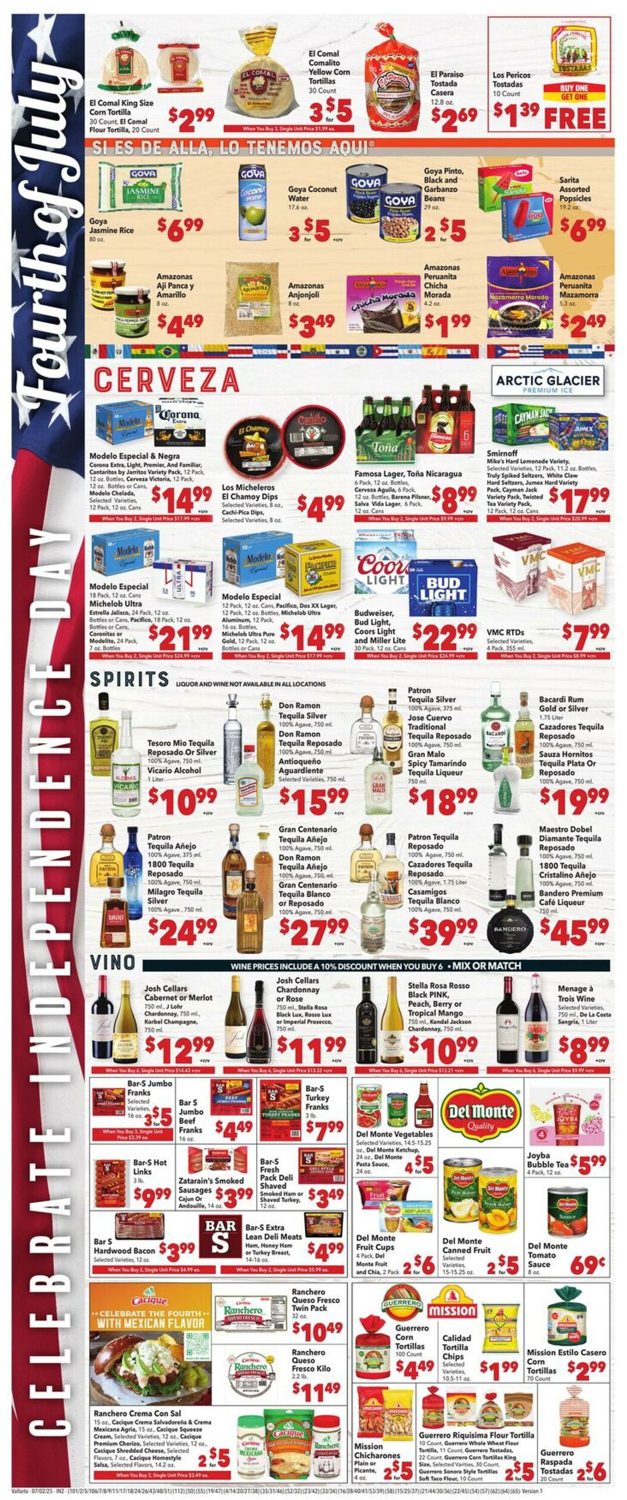 Weekly ad Vallarta 07/02/2025 - 07/08/2025