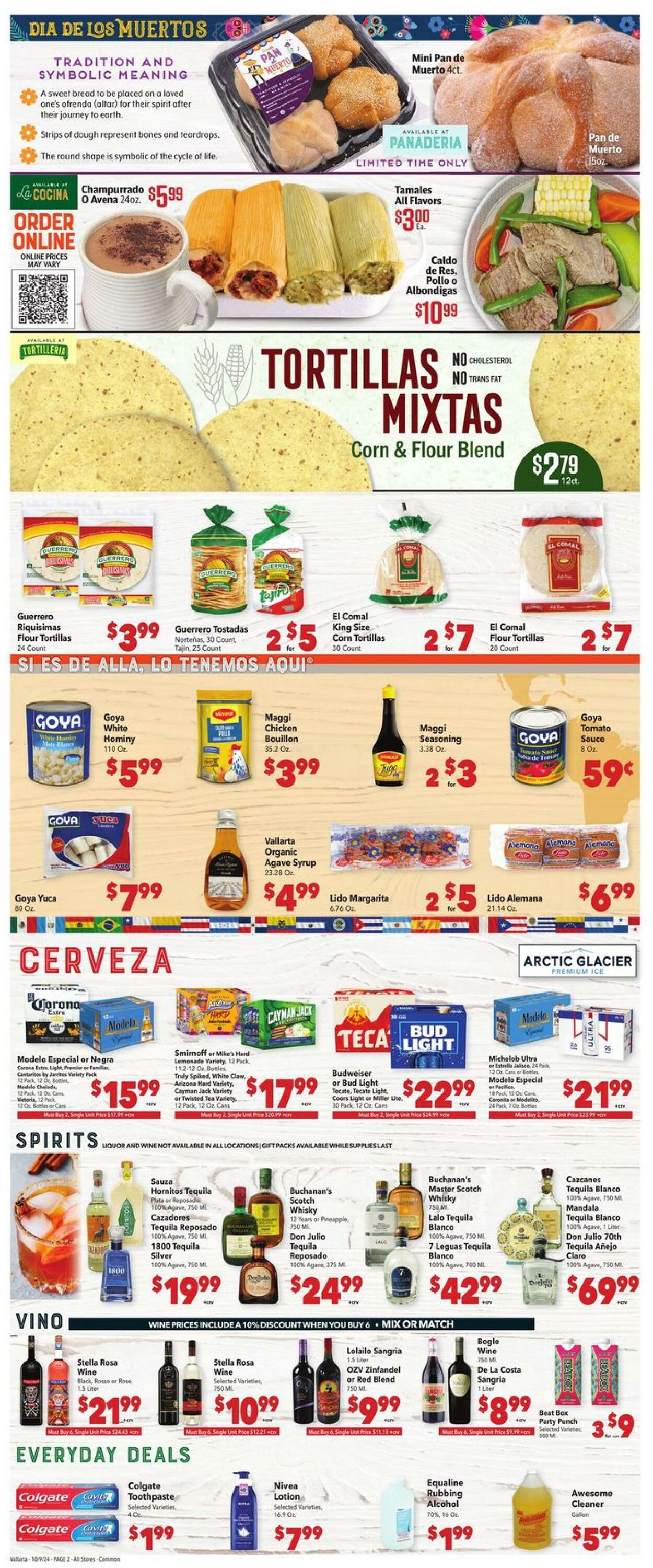 Weekly ad Vallarta 10/09/2024 - 10/15/2024