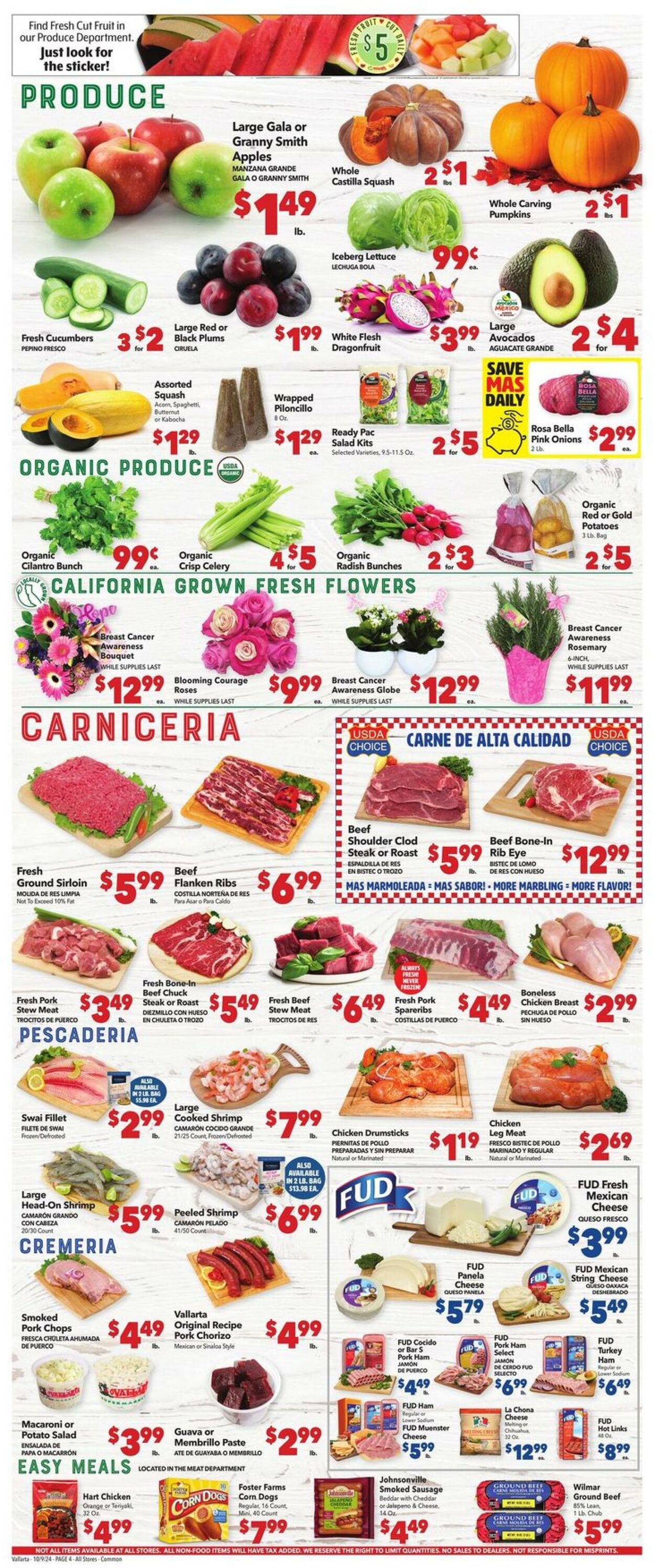 Weekly ad Vallarta 10/09/2024 - 10/15/2024