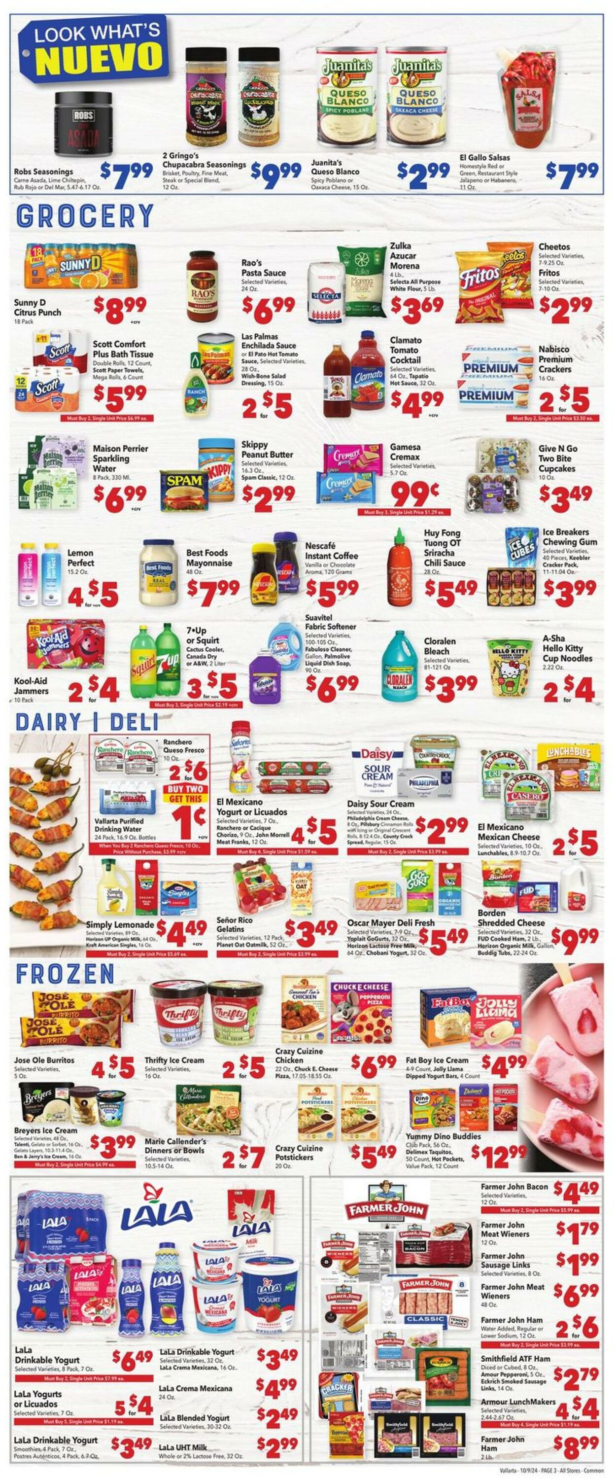 Weekly ad Vallarta 10/09/2024 - 10/15/2024