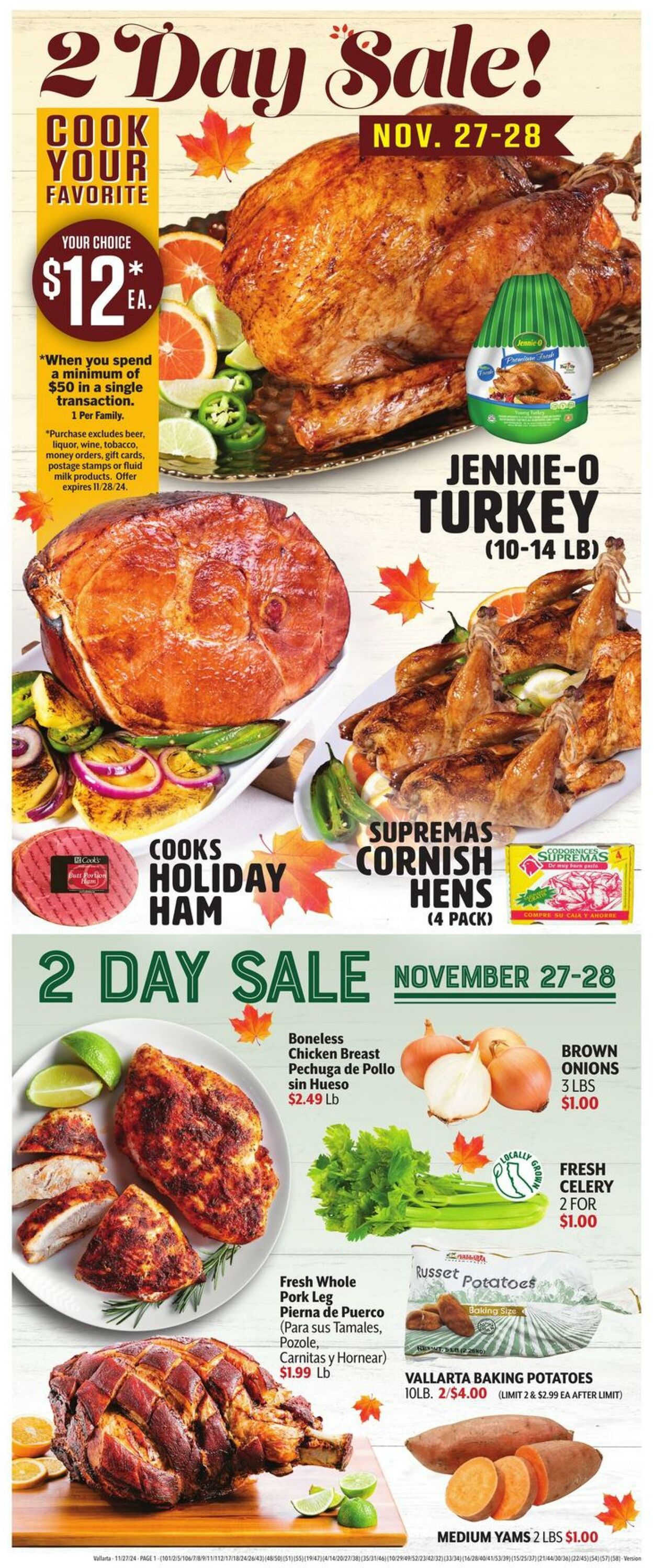 Weekly ad Vallarta 11/28/2024 - 12/03/2024