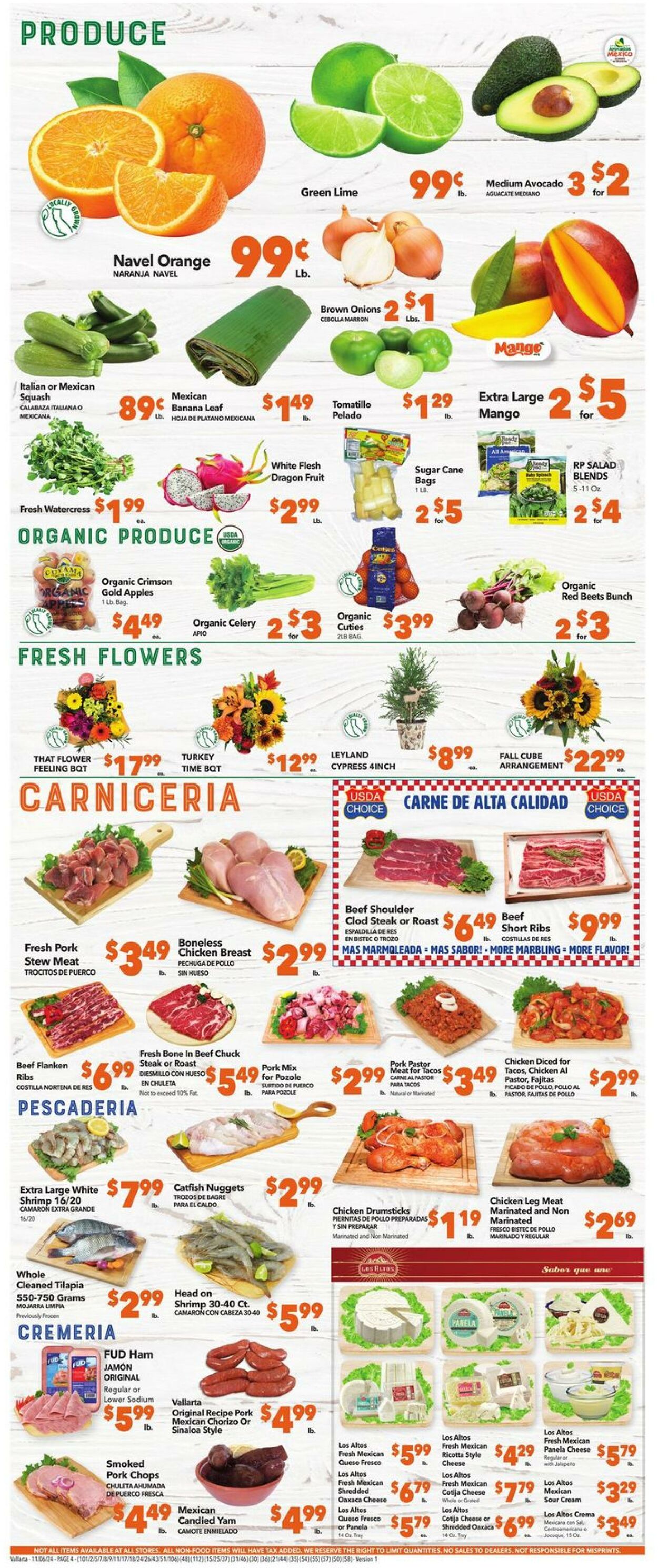 Weekly ad Vallarta 11/28/2024 - 12/03/2024