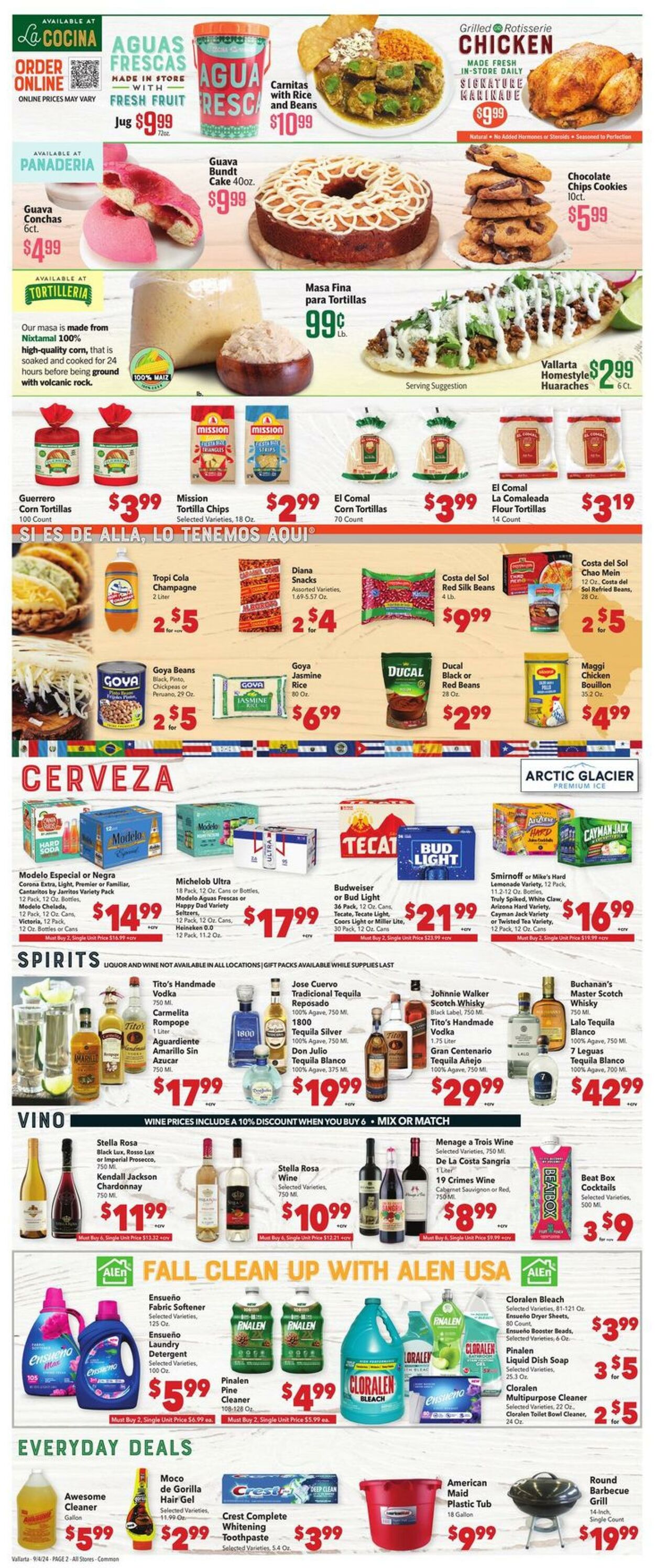 Weekly ad Vallarta 09/04/2024 - 09/10/2024