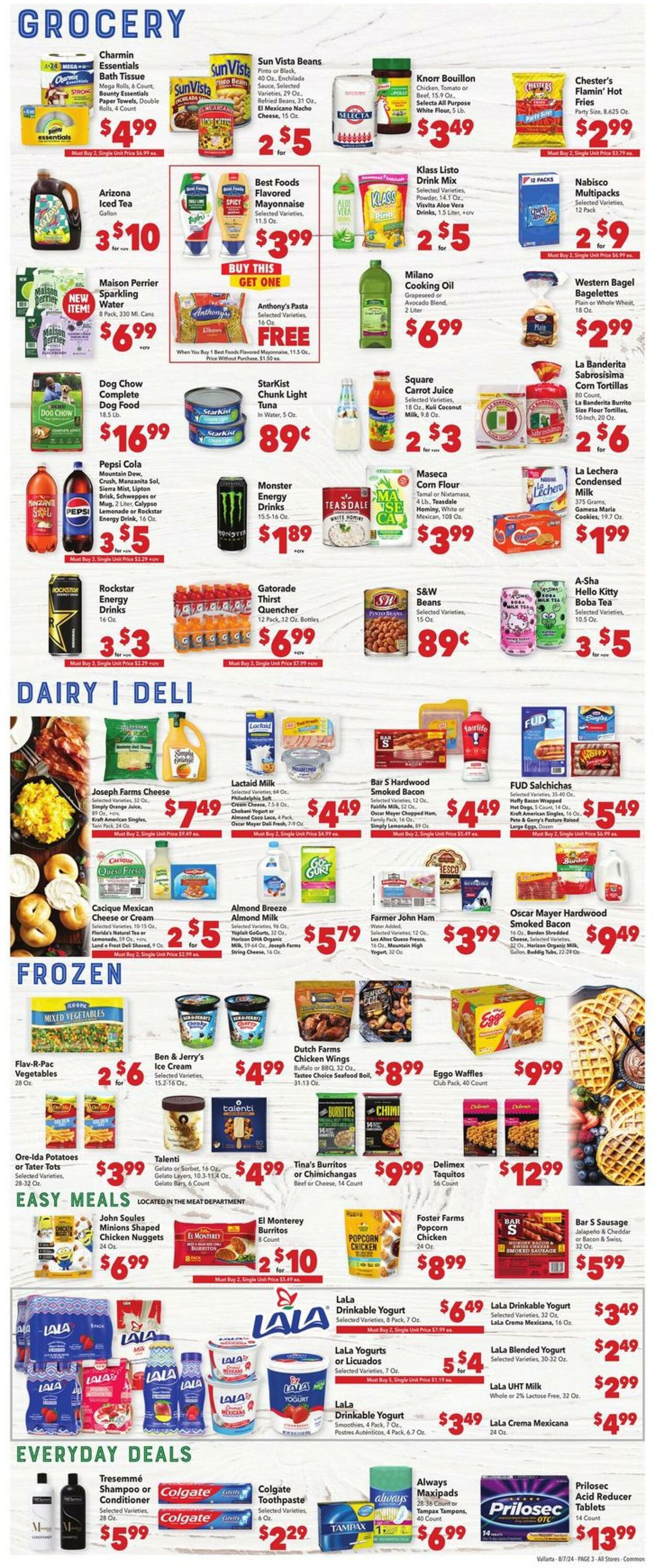 Weekly ad Vallarta 08/07/2024 - 08/13/2024