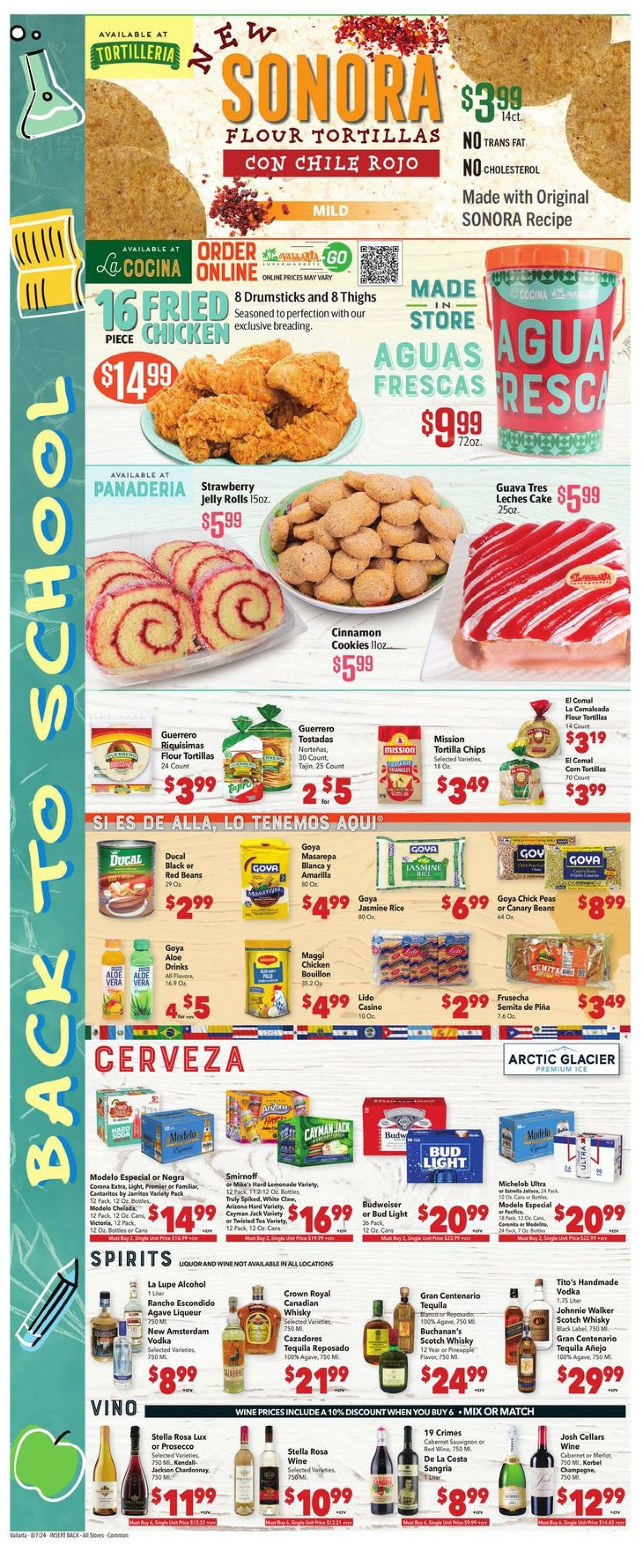 Weekly ad Vallarta 08/07/2024 - 08/13/2024