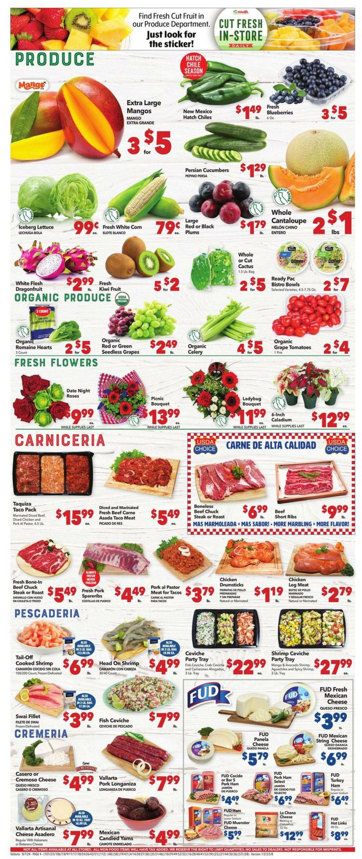 Weekly ad Vallarta 08/07/2024 - 08/13/2024