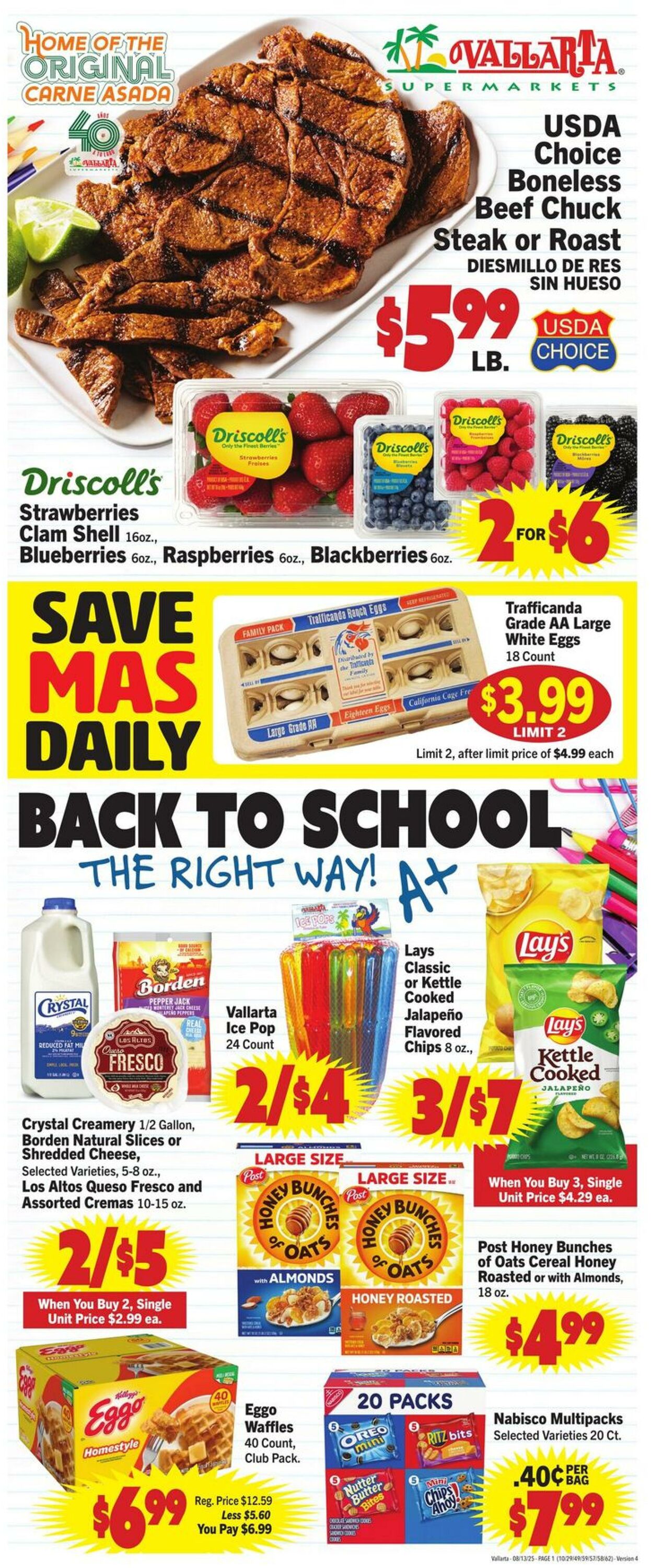 Weekly ad Vallarta 08/13/2025 - 08/19/2025