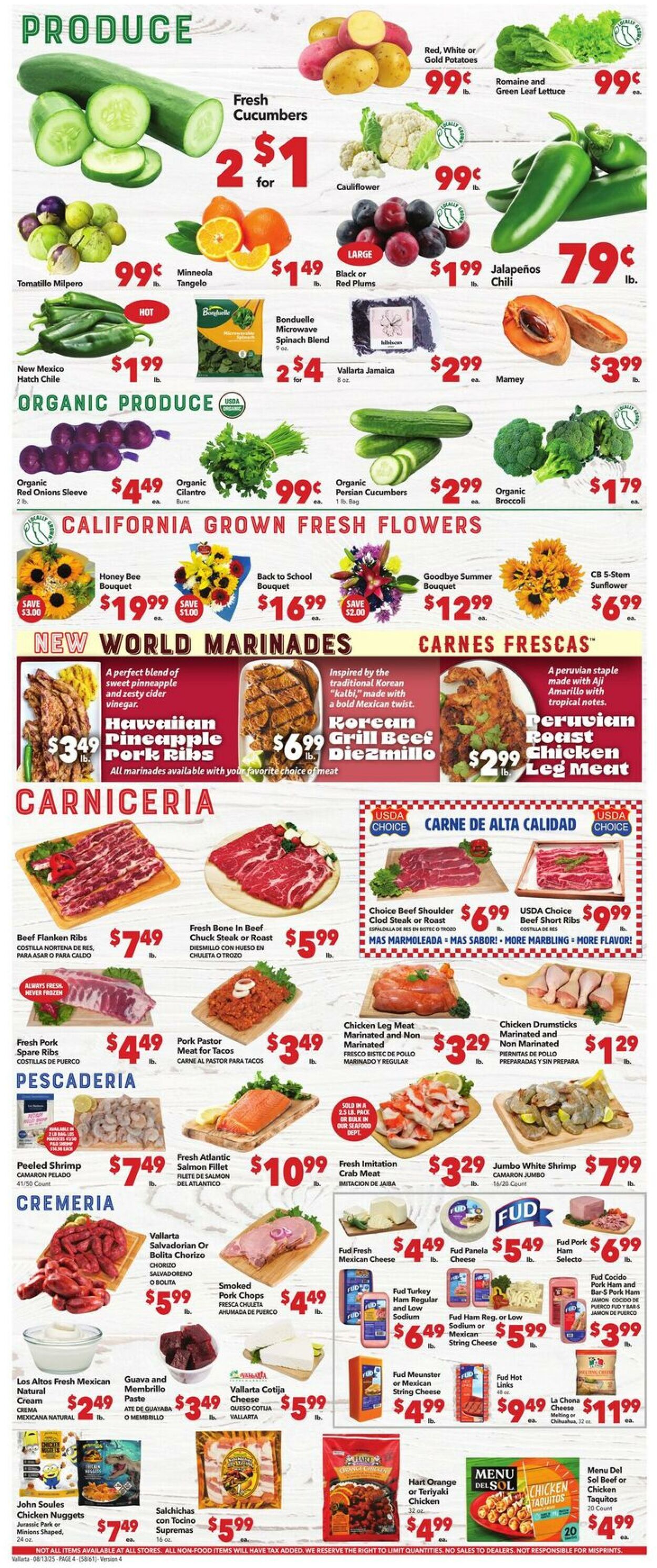 Weekly ad Vallarta 08/13/2025 - 08/19/2025