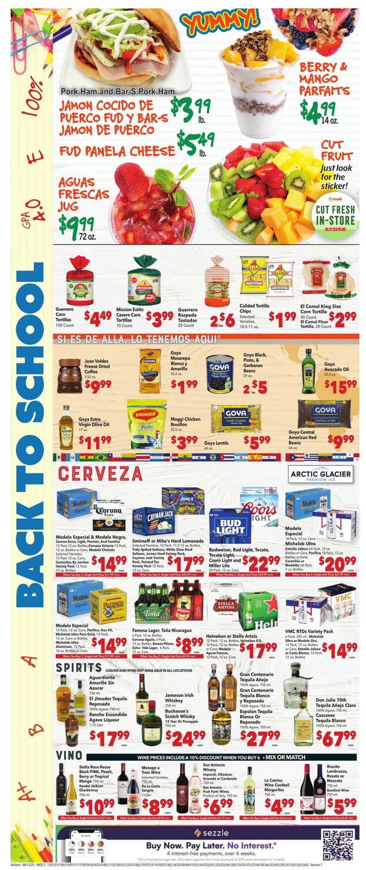 Weekly ad Vallarta 08/13/2025 - 08/19/2025