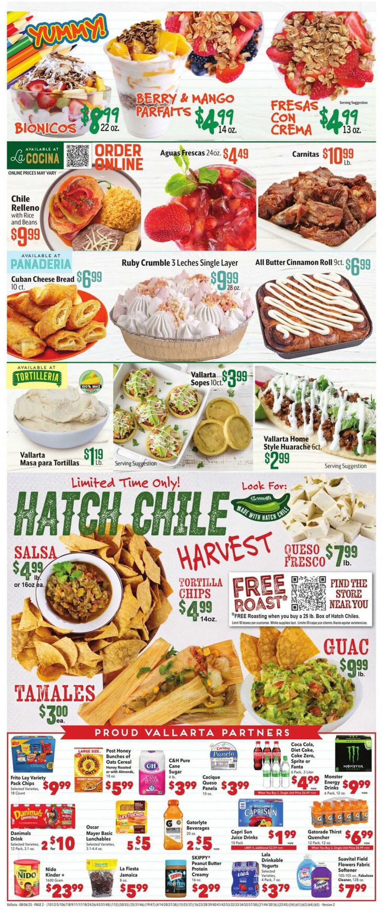 Weekly ad Vallarta 08/06/2025 - 08/12/2025