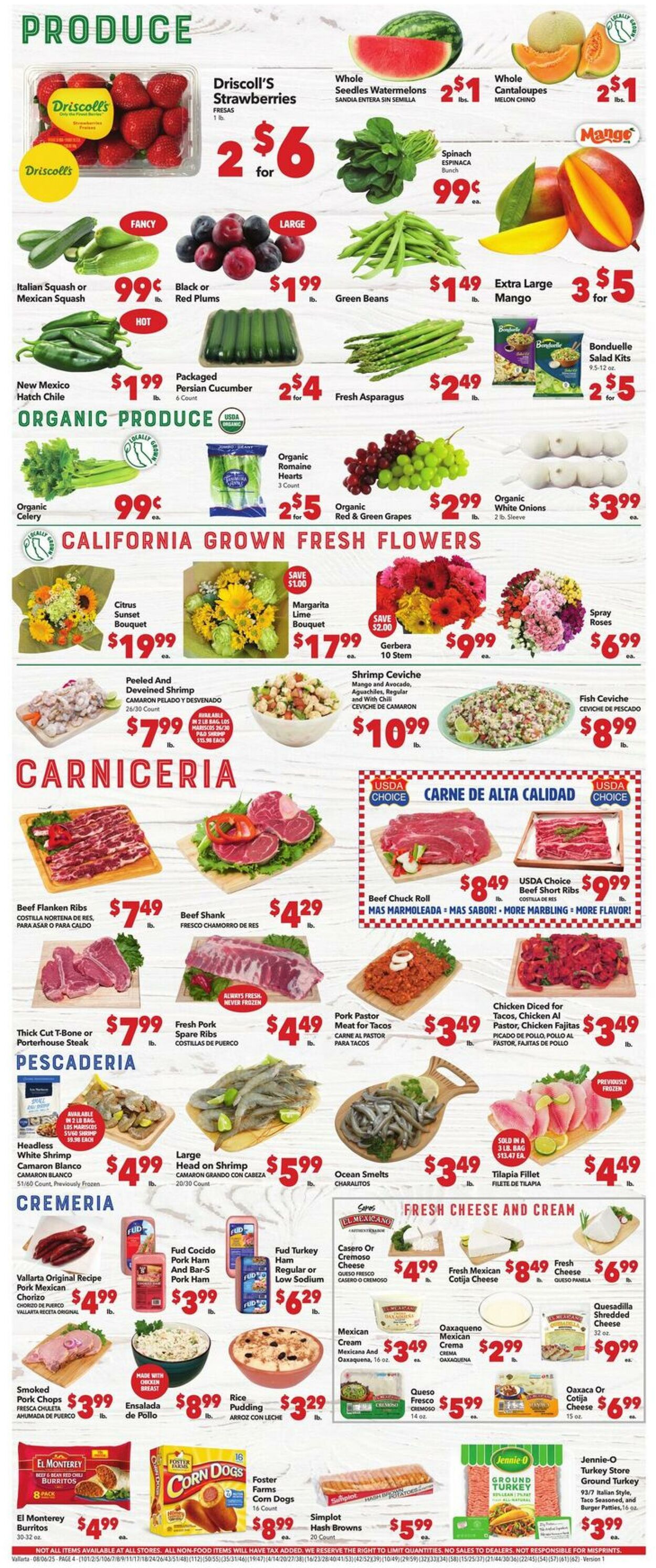 Weekly ad Vallarta 08/06/2025 - 08/12/2025