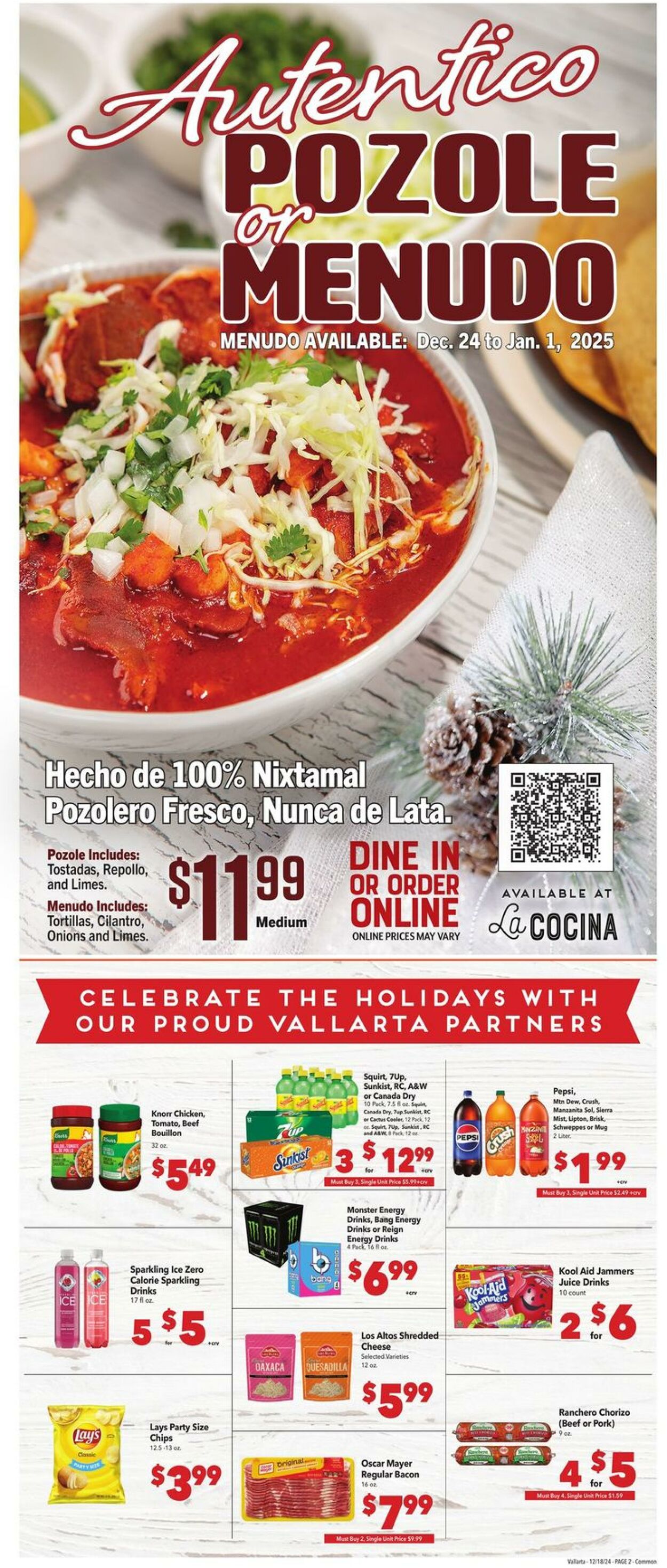 Weekly ad Vallarta 12/18/2024 - 12/25/2024