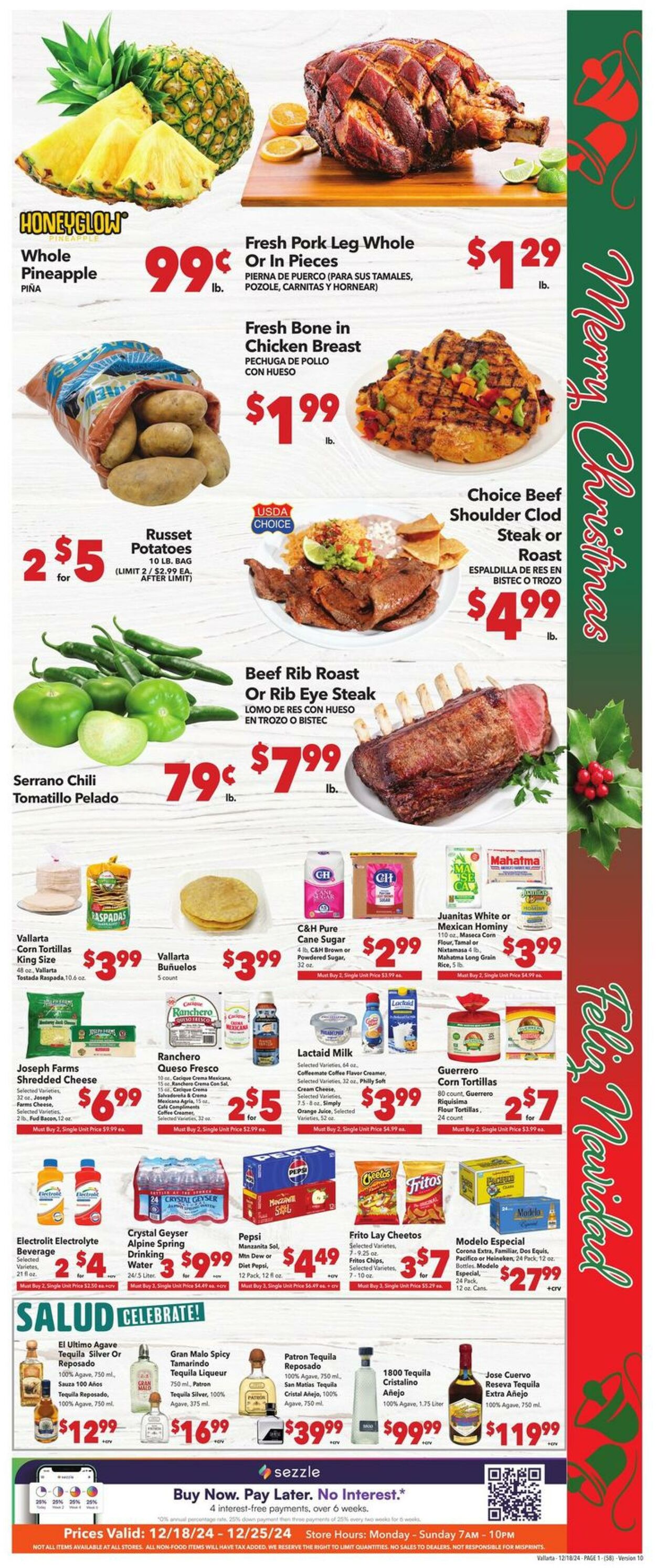 Weekly ad Vallarta 12/18/2024 - 12/25/2024