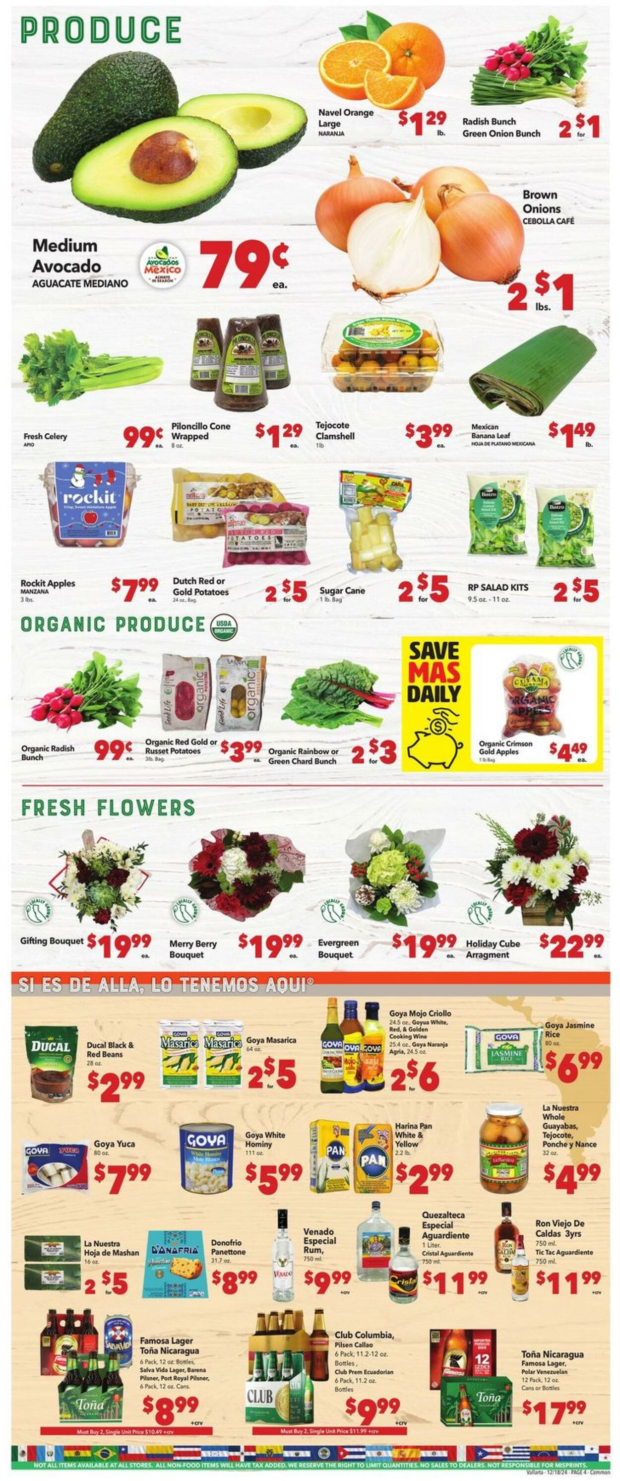 Weekly ad Vallarta 12/18/2024 - 12/25/2024