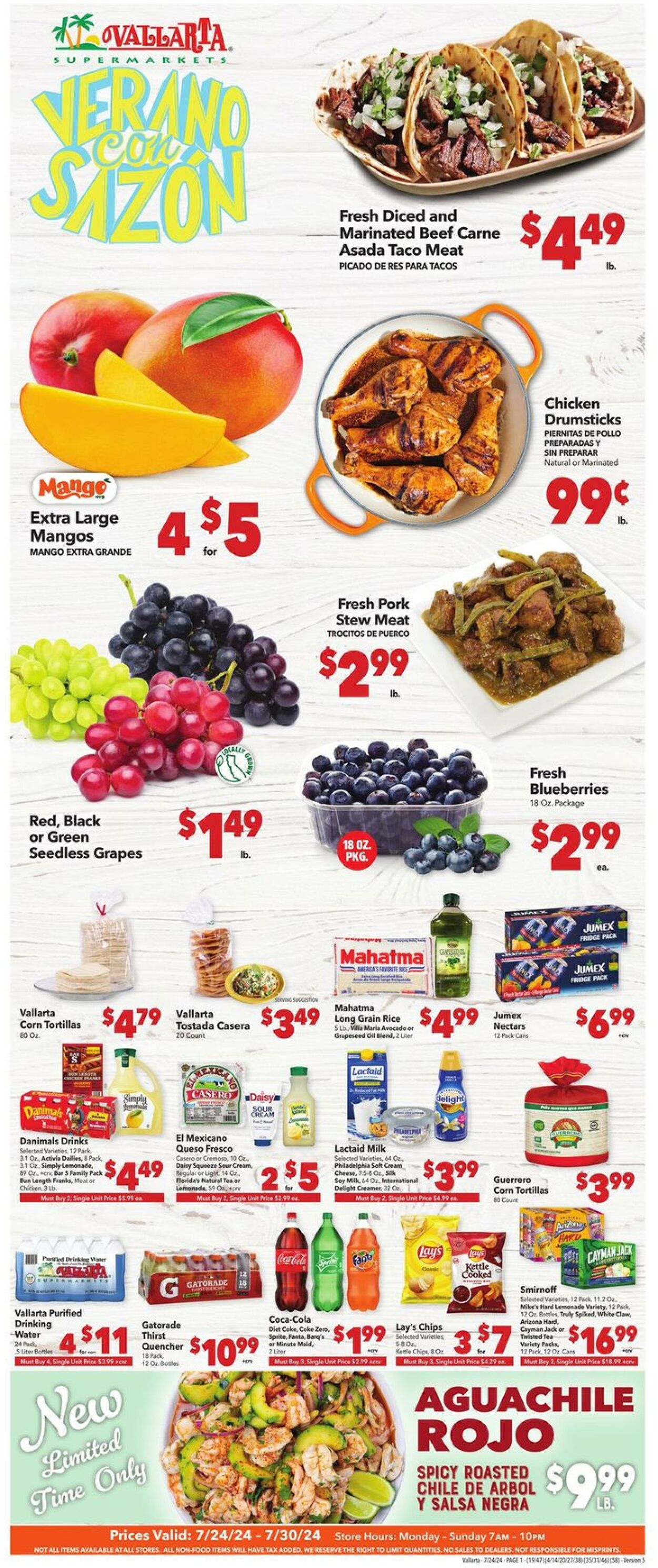 Weekly ad Vallarta 07/24/2024 - 07/30/2024