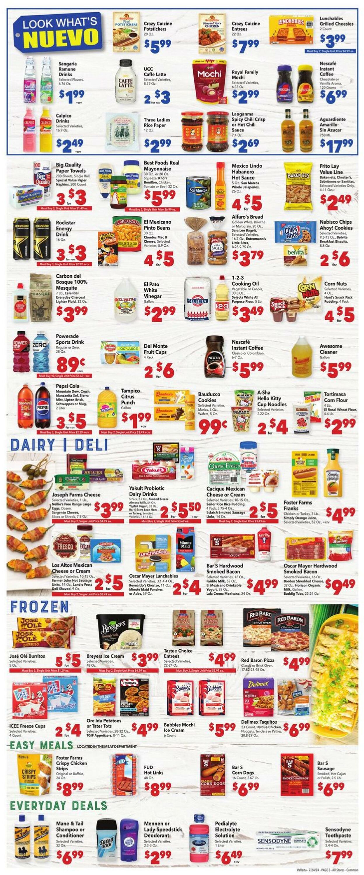 Weekly ad Vallarta 07/24/2024 - 07/30/2024